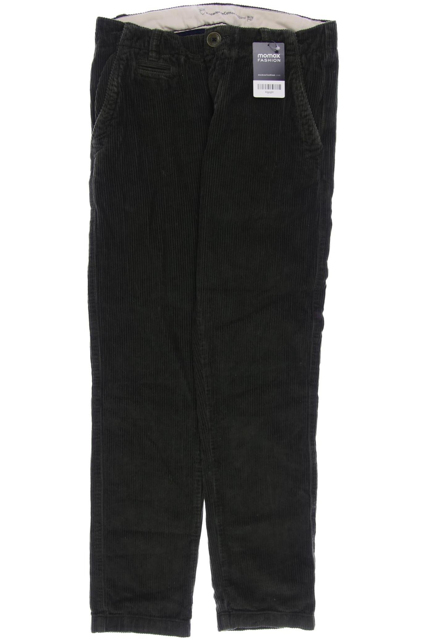 

Knowledge Cotton Apparel Herren Stoffhose, grün, Gr. 28