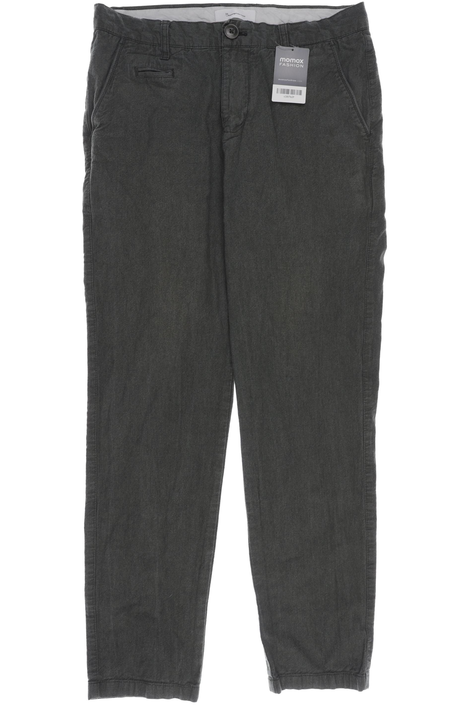 

Knowledge Cotton Apparel Herren Stoffhose, grün, Gr. 32