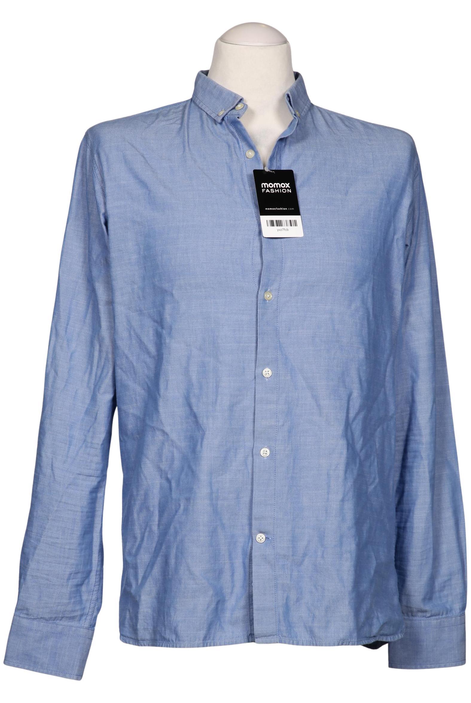 

Knowledge Cotton Apparel Herren Hemd, hellblau, Gr. 48