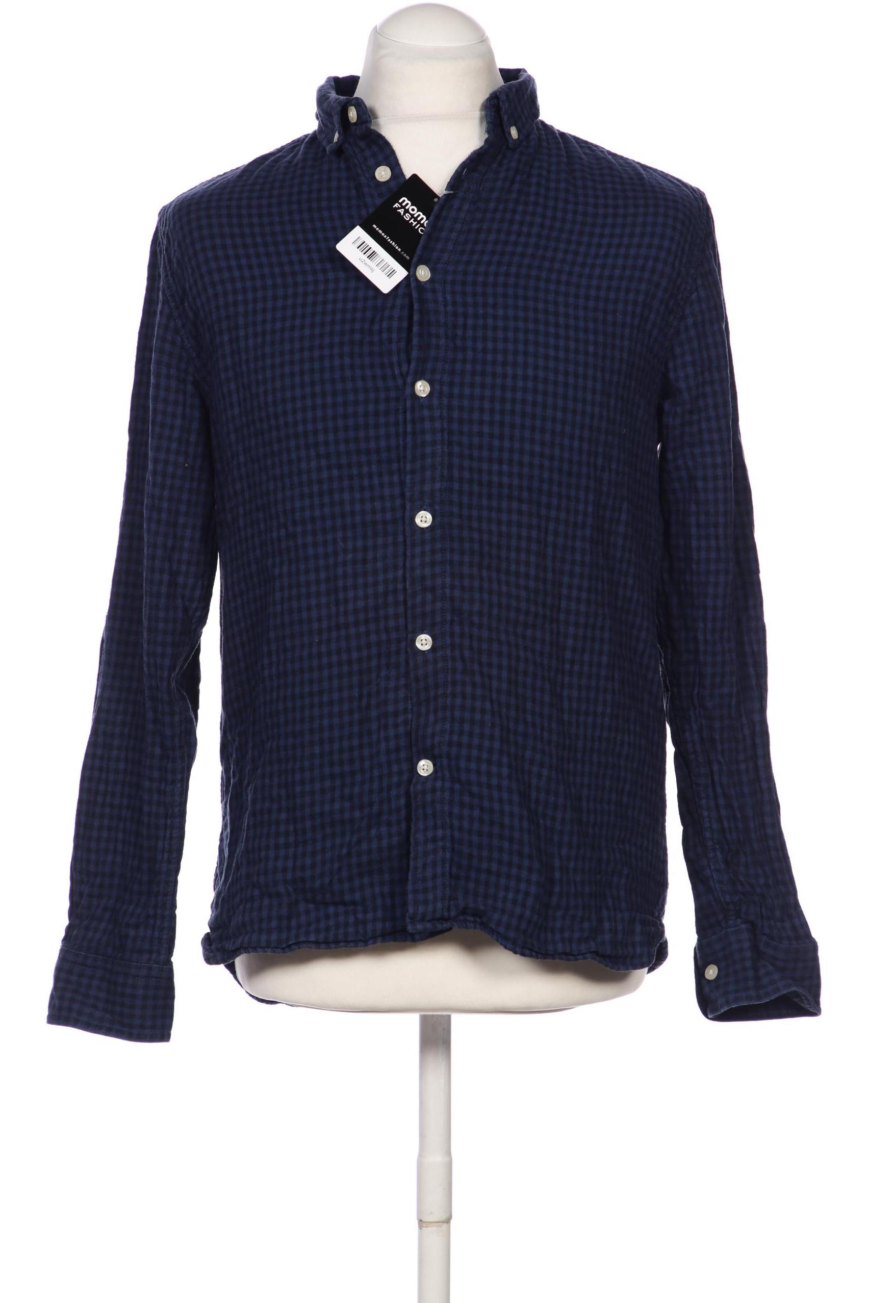 

Knowledge Cotton Apparel Herren Hemd, marineblau, Gr. 52