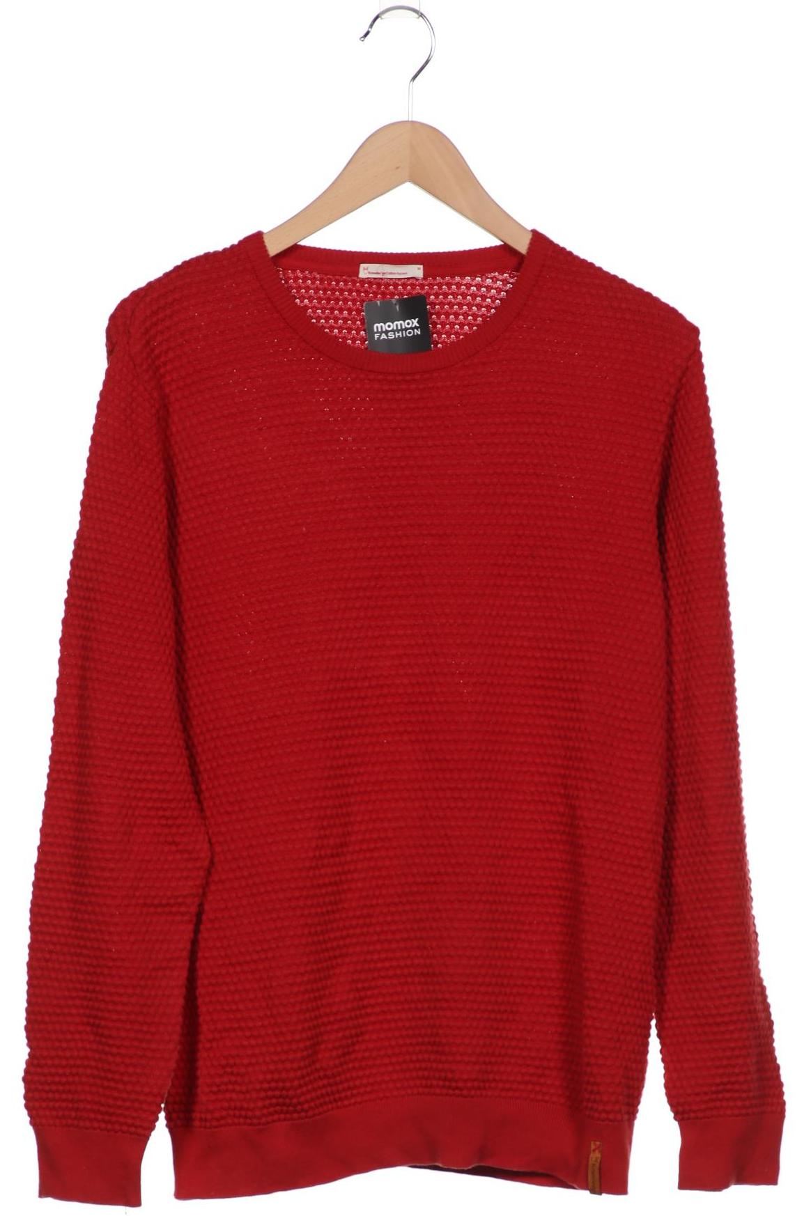 

Knowledge Cotton Apparel Herren Pullover, rot