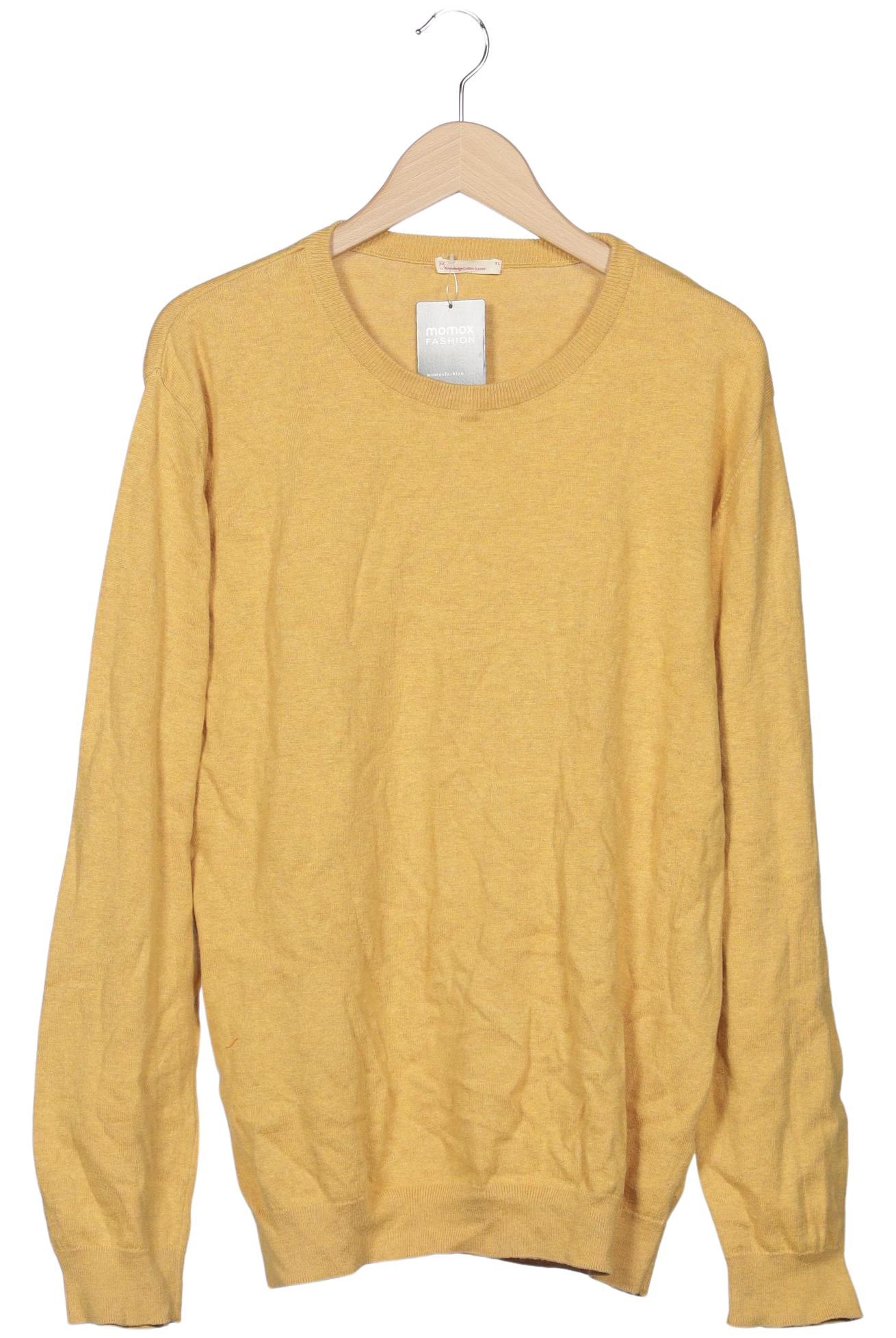 

Knowledge Cotton Apparel Herren Pullover, gelb, Gr. 54