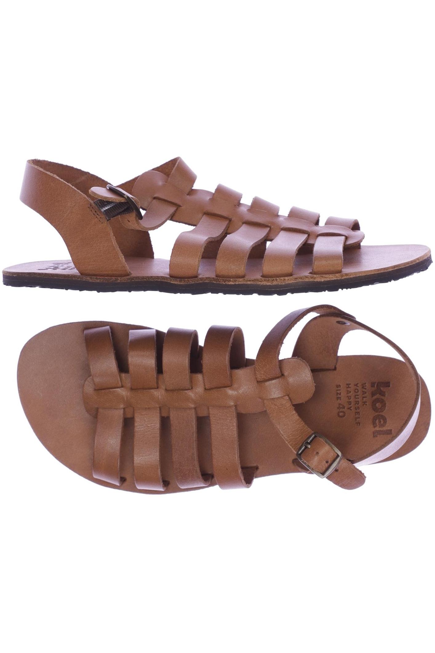 

Koel Shoes Damen Sandale, braun, Gr. 40