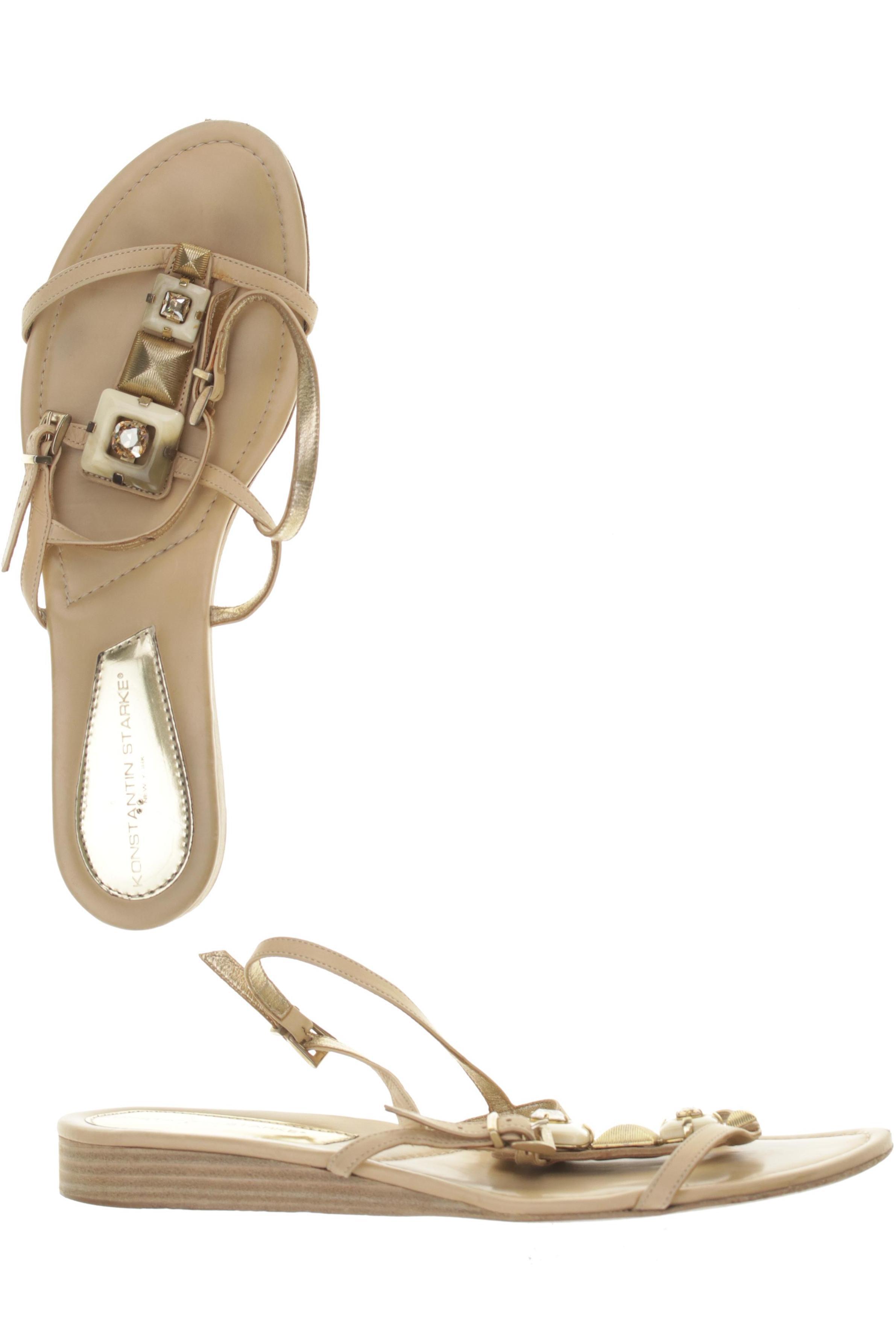 

Konstantin Starke Damen Sandale, beige, Gr. 42