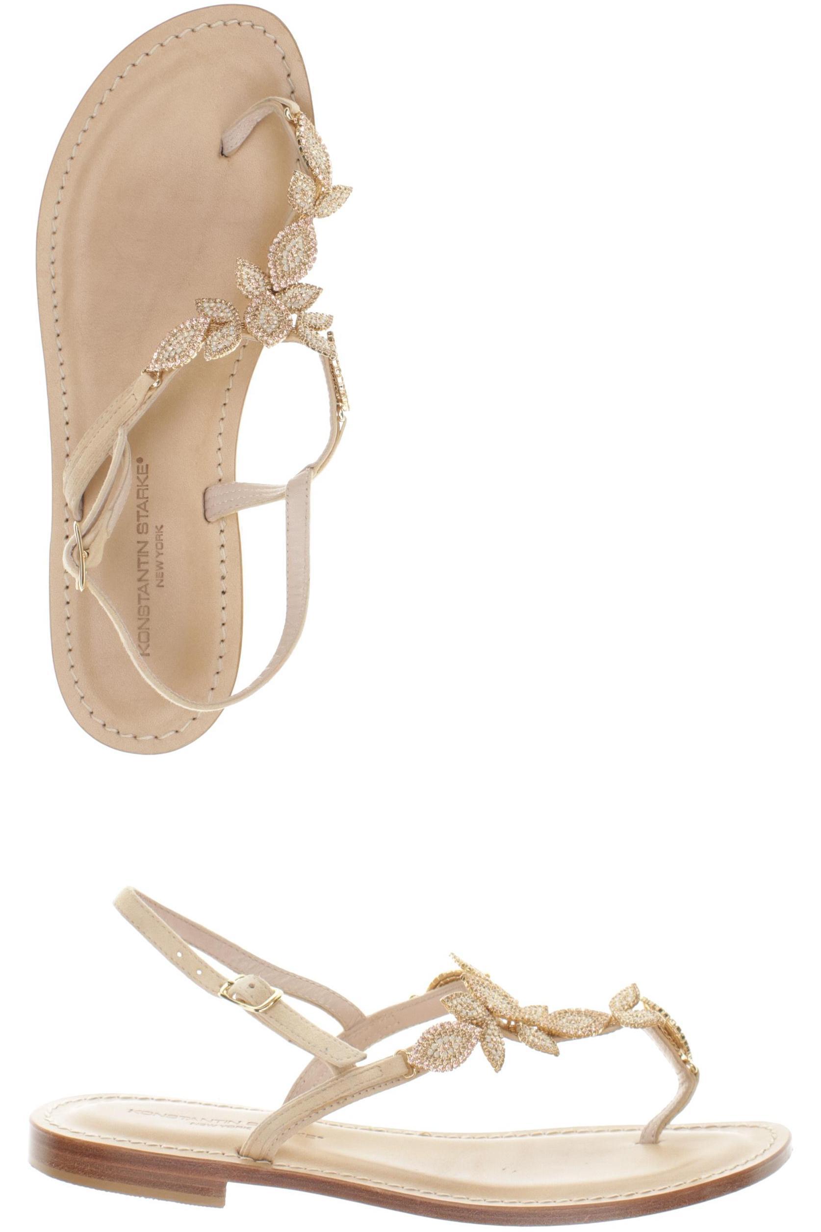 

Konstantin Starke Damen Sandale, beige, Gr. 38