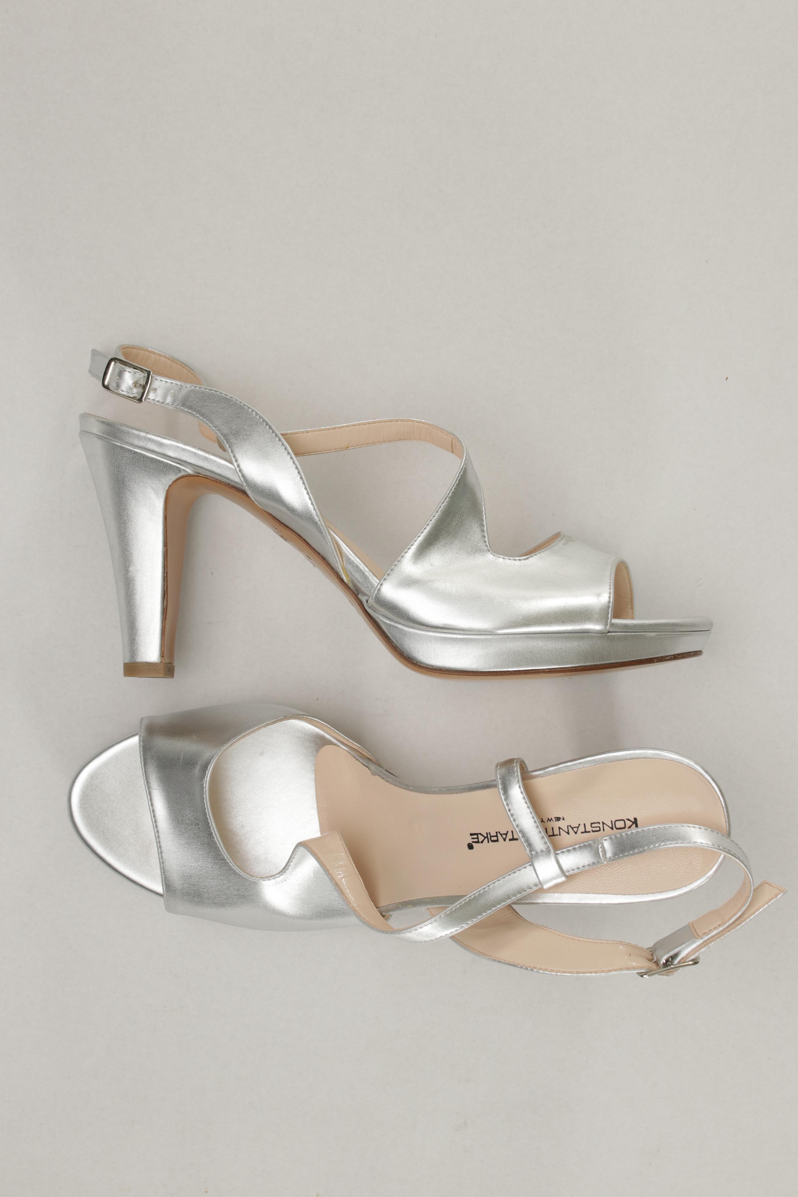 

Konstantin Starke Damen Sandale, silber, Gr. 42