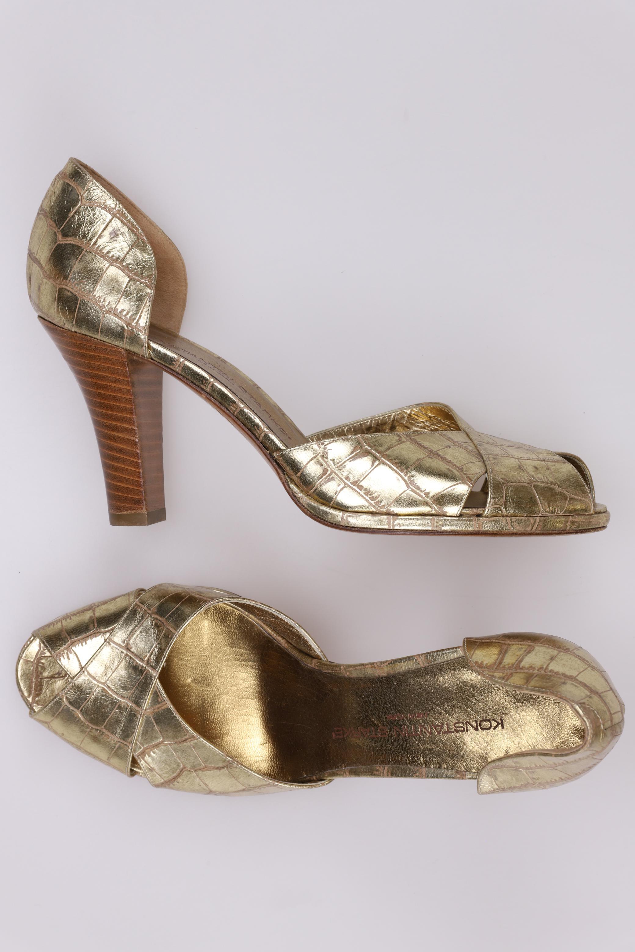 

Konstantin Starke Damen Pumps, gold