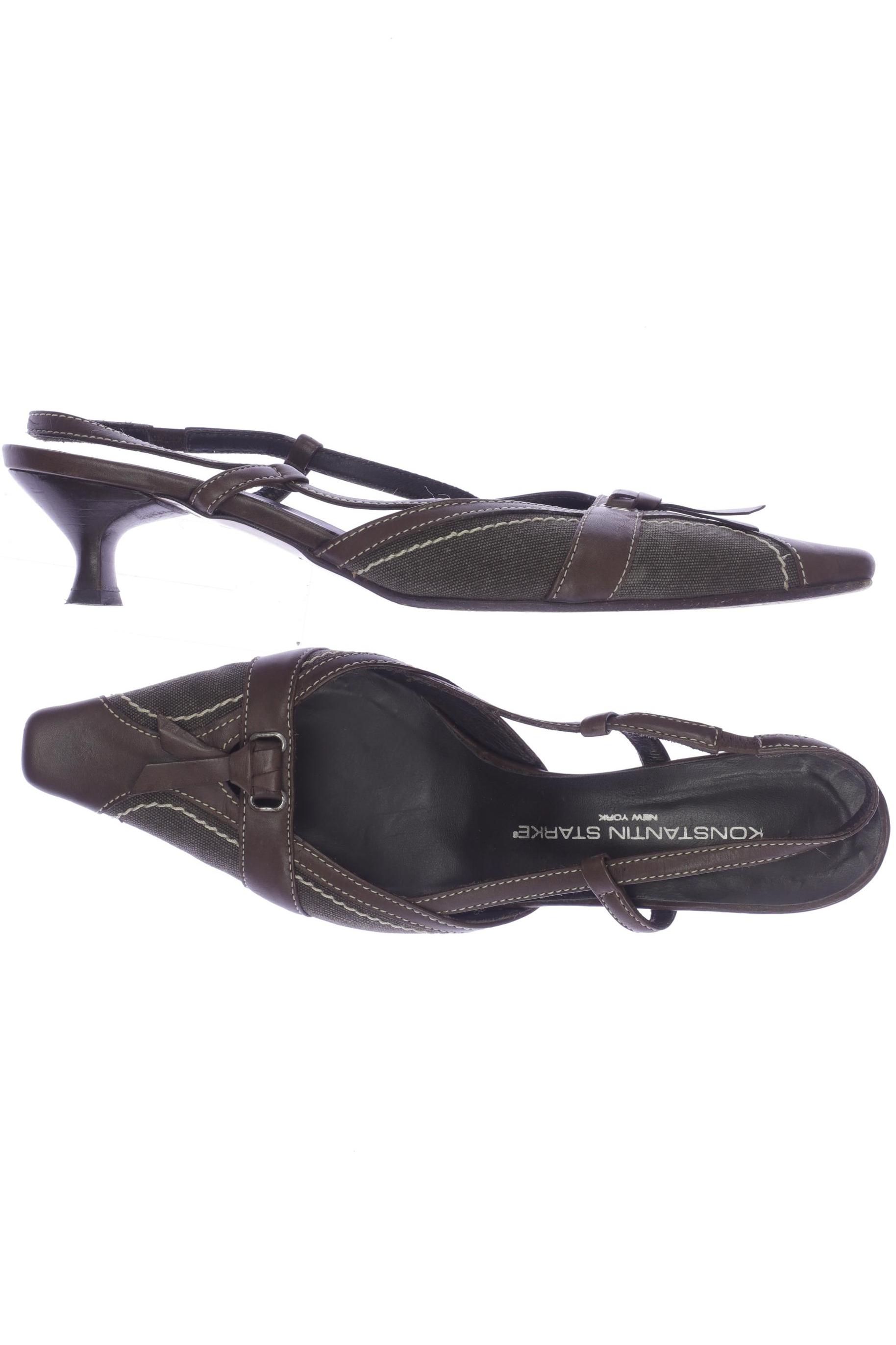 

Konstantin Starke Damen Sandale, braun, Gr. 38