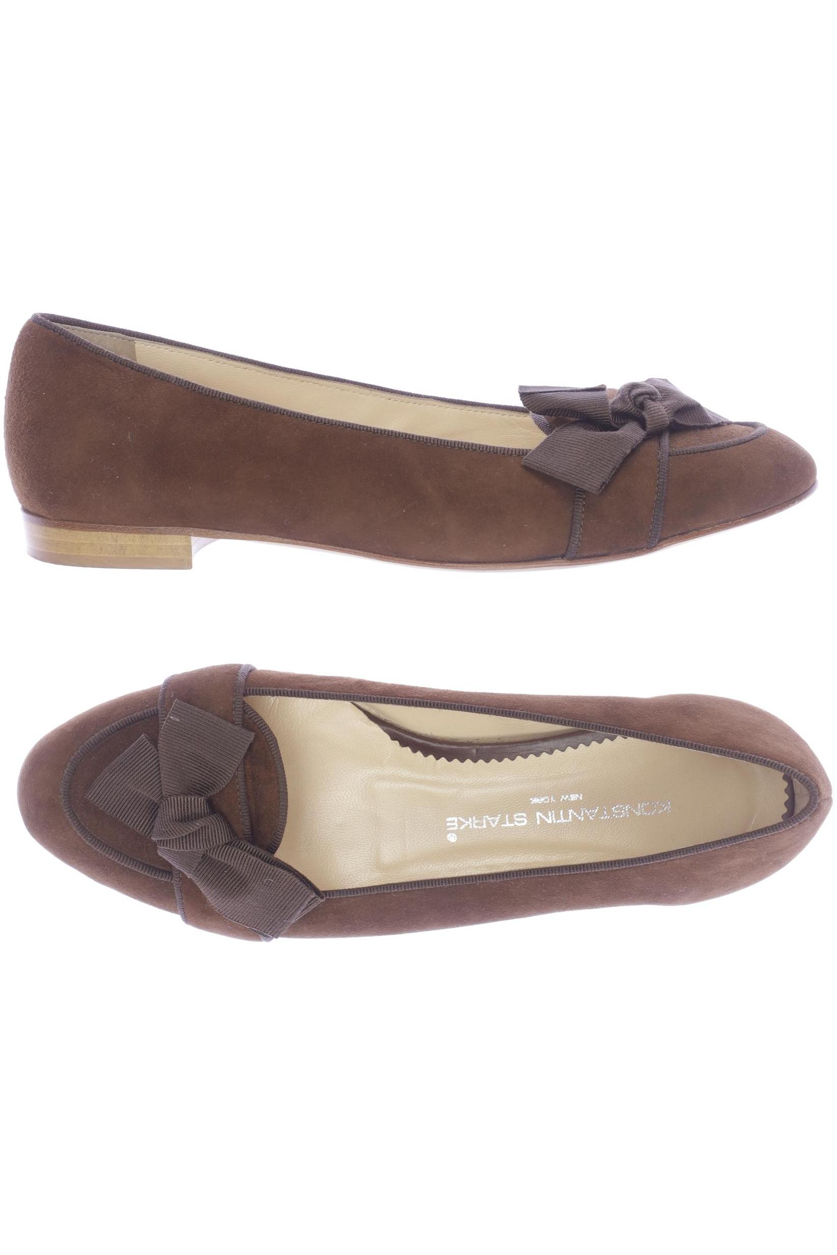 

Konstantin Starke Damen Ballerinas, braun