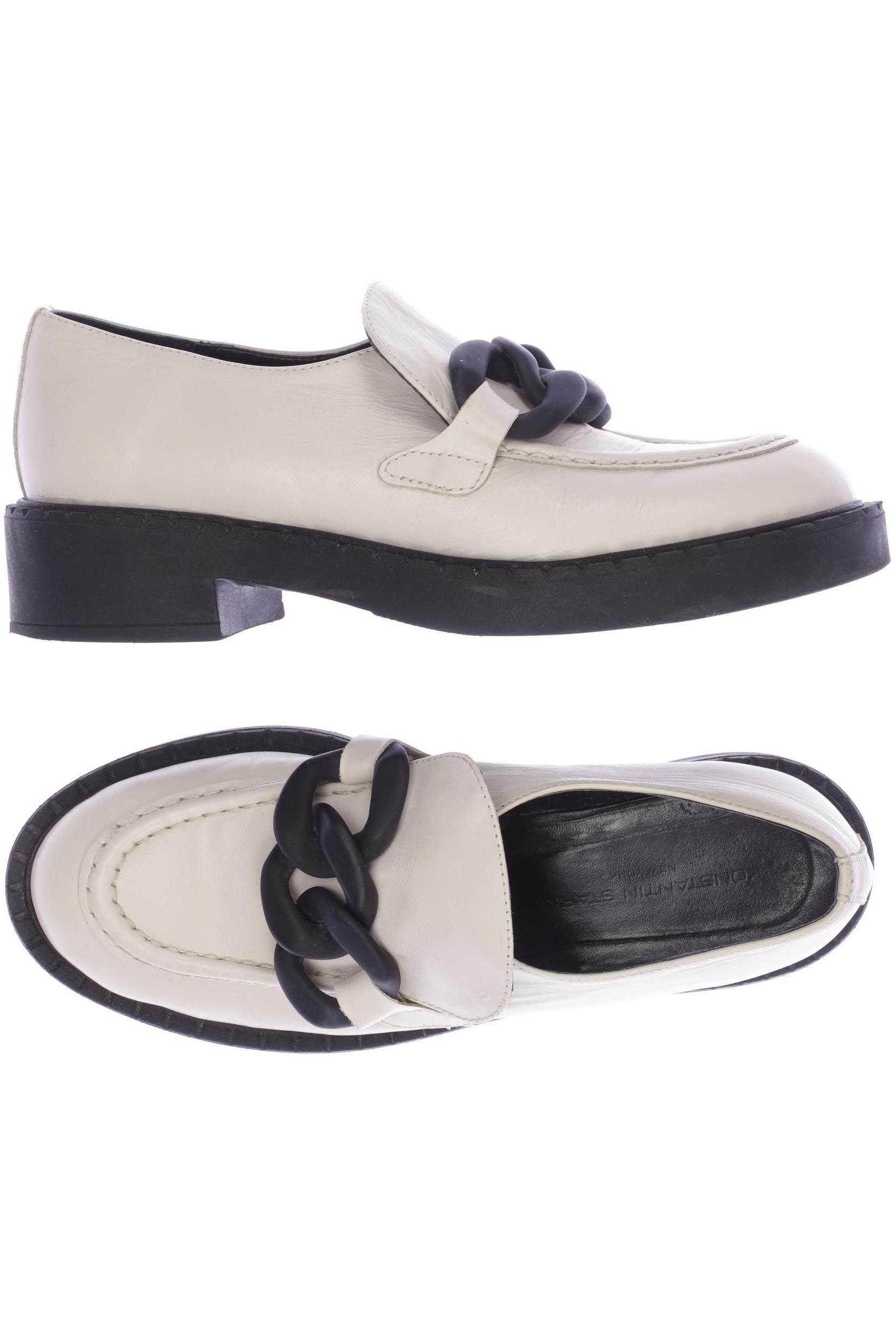 

Konstantin Starke Damen Halbschuh, cremeweiß