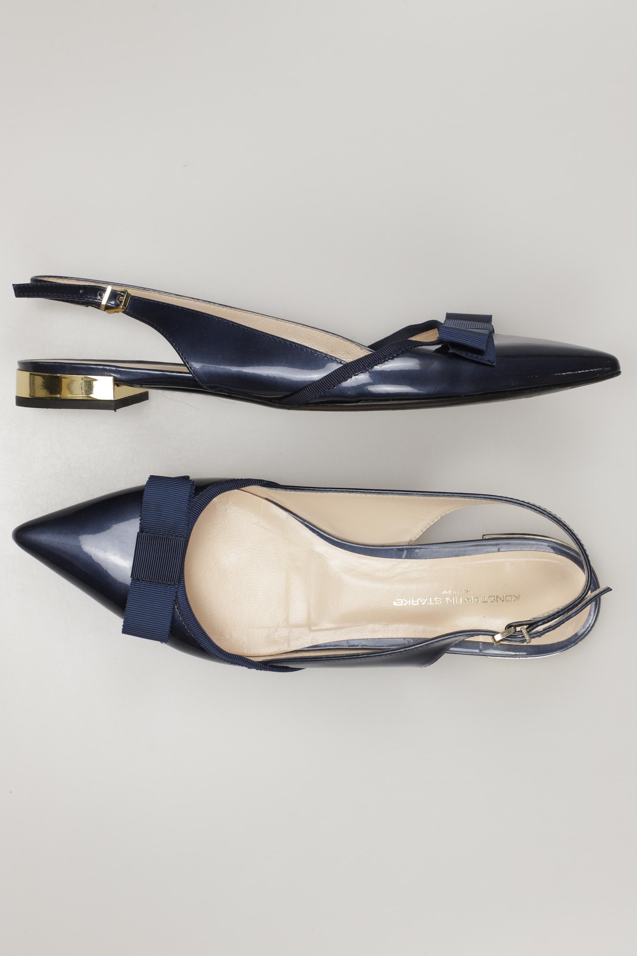 

Konstantin Starke Damen Ballerinas, marineblau