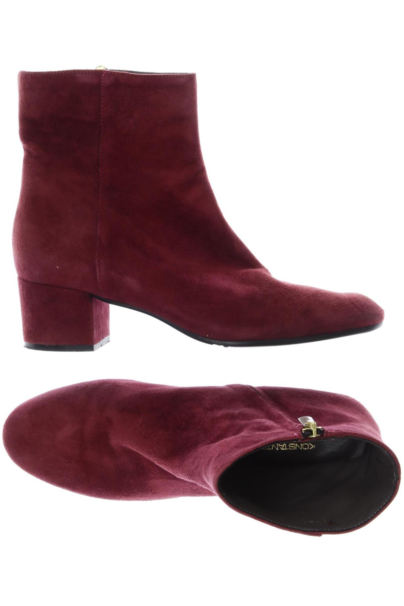 

Konstantin Starke Damen Stiefelette, bordeaux, Gr. 38