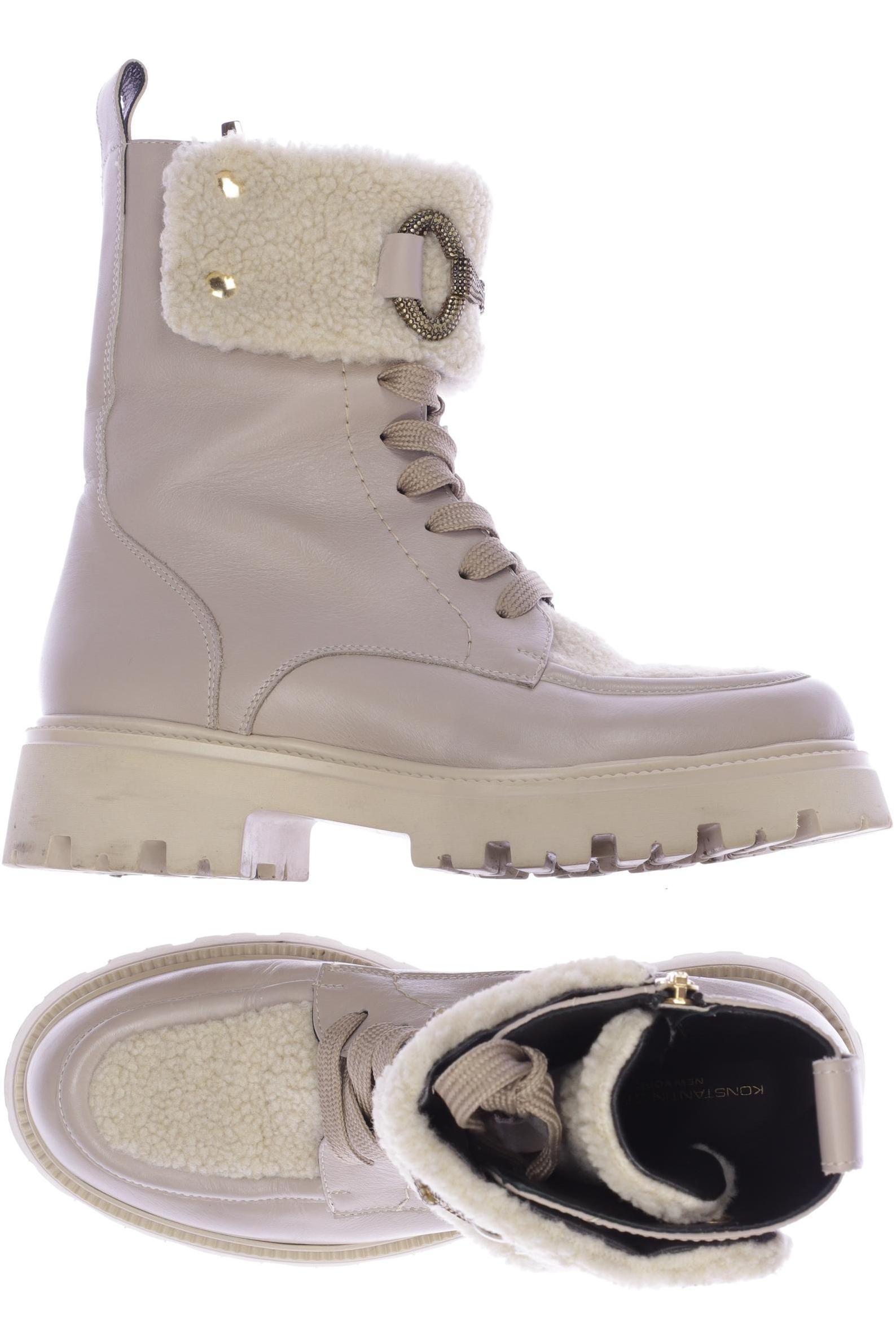 

Konstantin Starke Damen Stiefelette, beige, Gr. 38