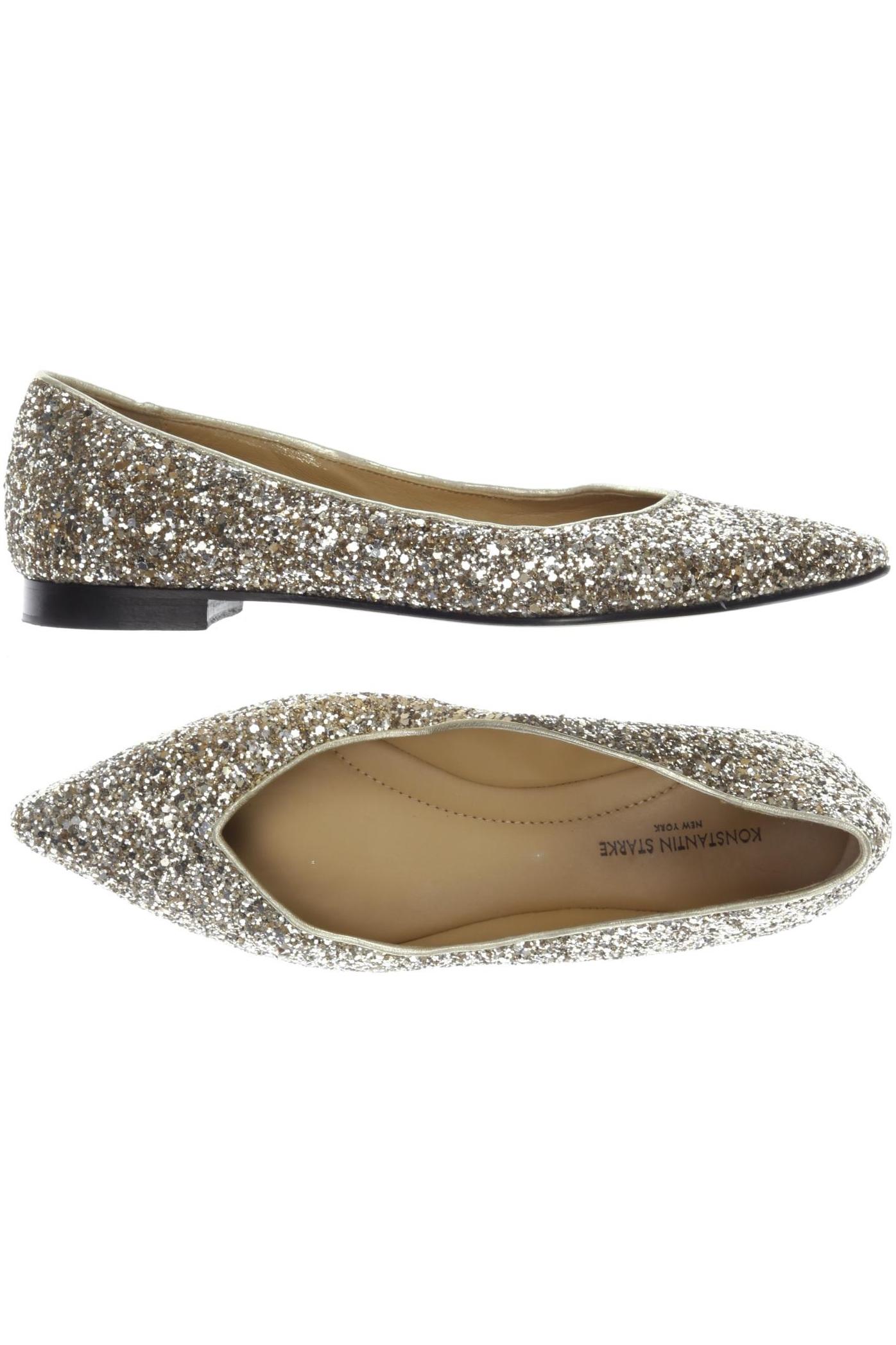 

Konstantin Starke Damen Ballerinas, gold, Gr. 38