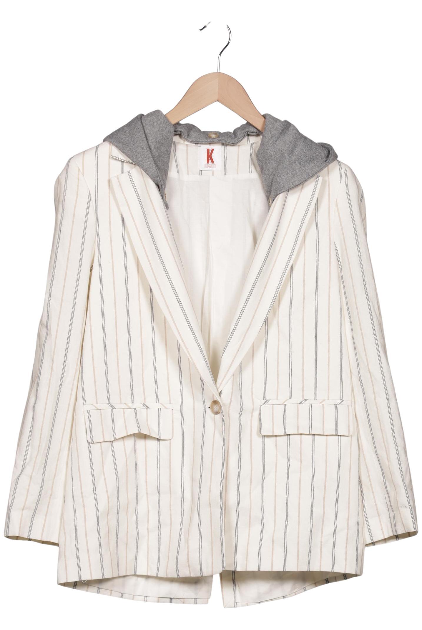 

Kontatto Damen Kapuzenpullover, cremeweiß, Gr. 42