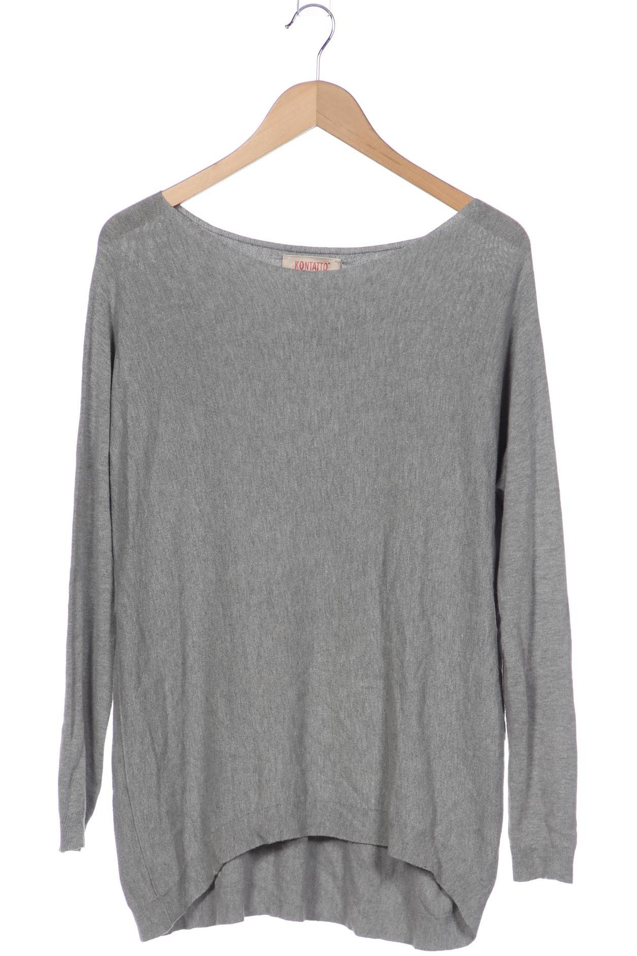 

Kontatto Damen Langarmshirt, grau, Gr. 44