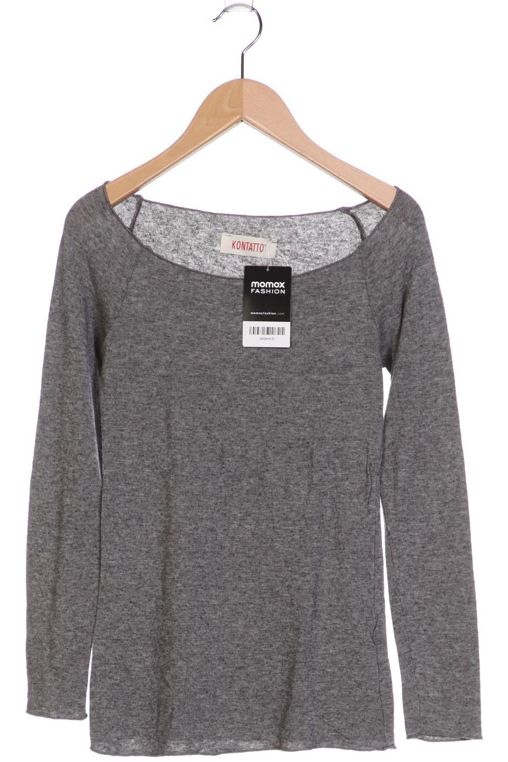 

KONTATTO Damen Langarmshirt, grau
