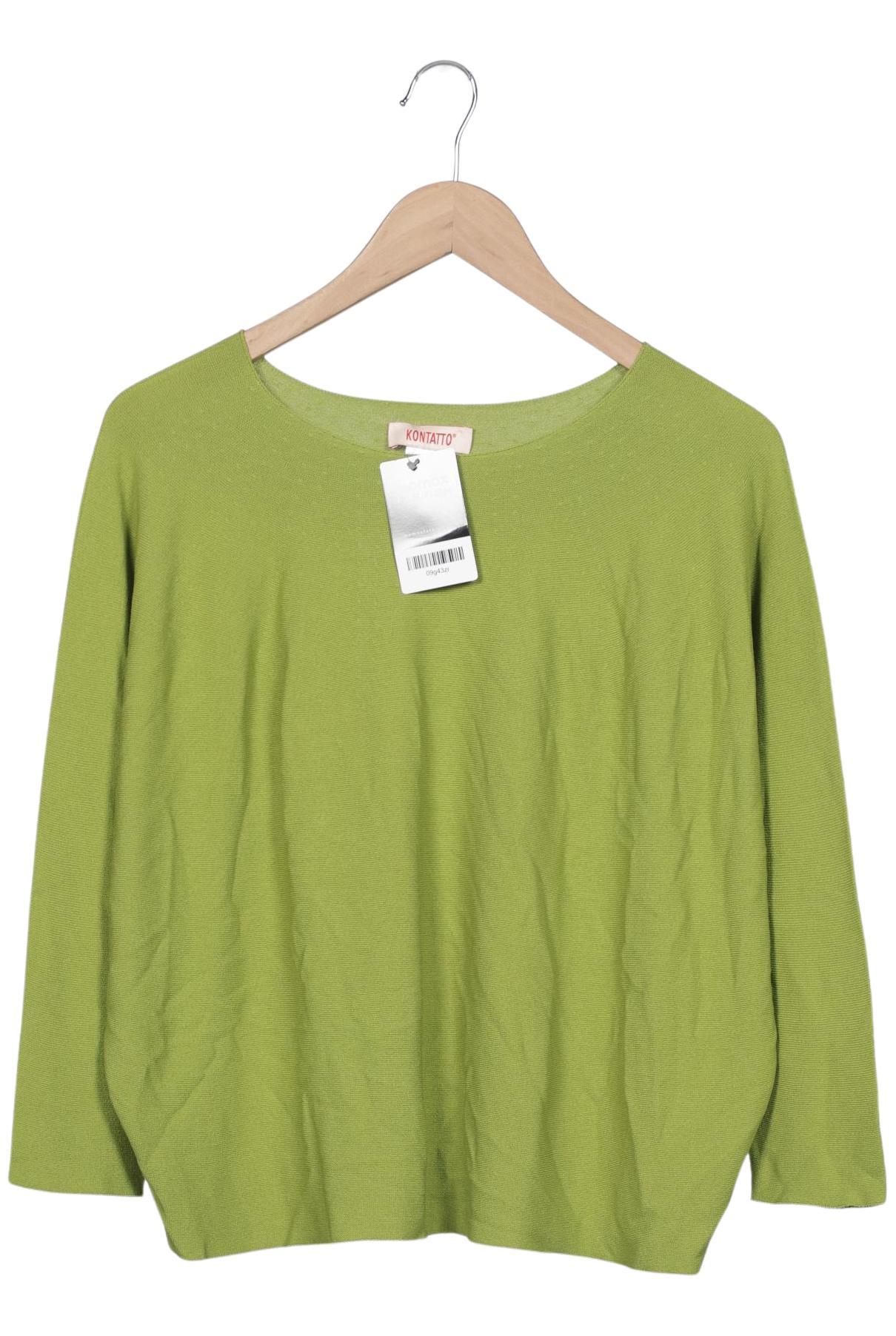 

Kontatto Damen Pullover, hellgrün, Gr. 44