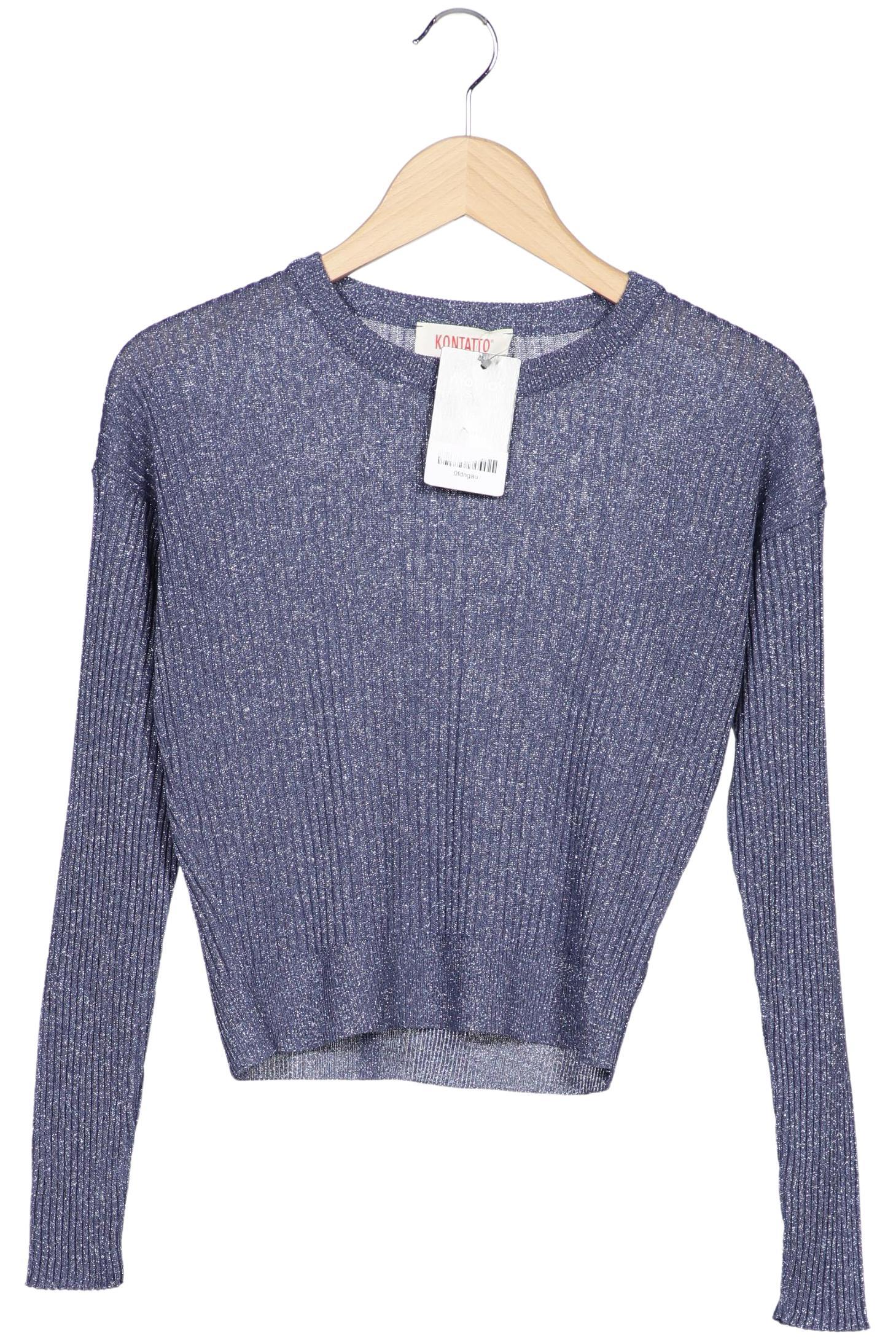

Kontatto Damen Pullover, blau, Gr. 36