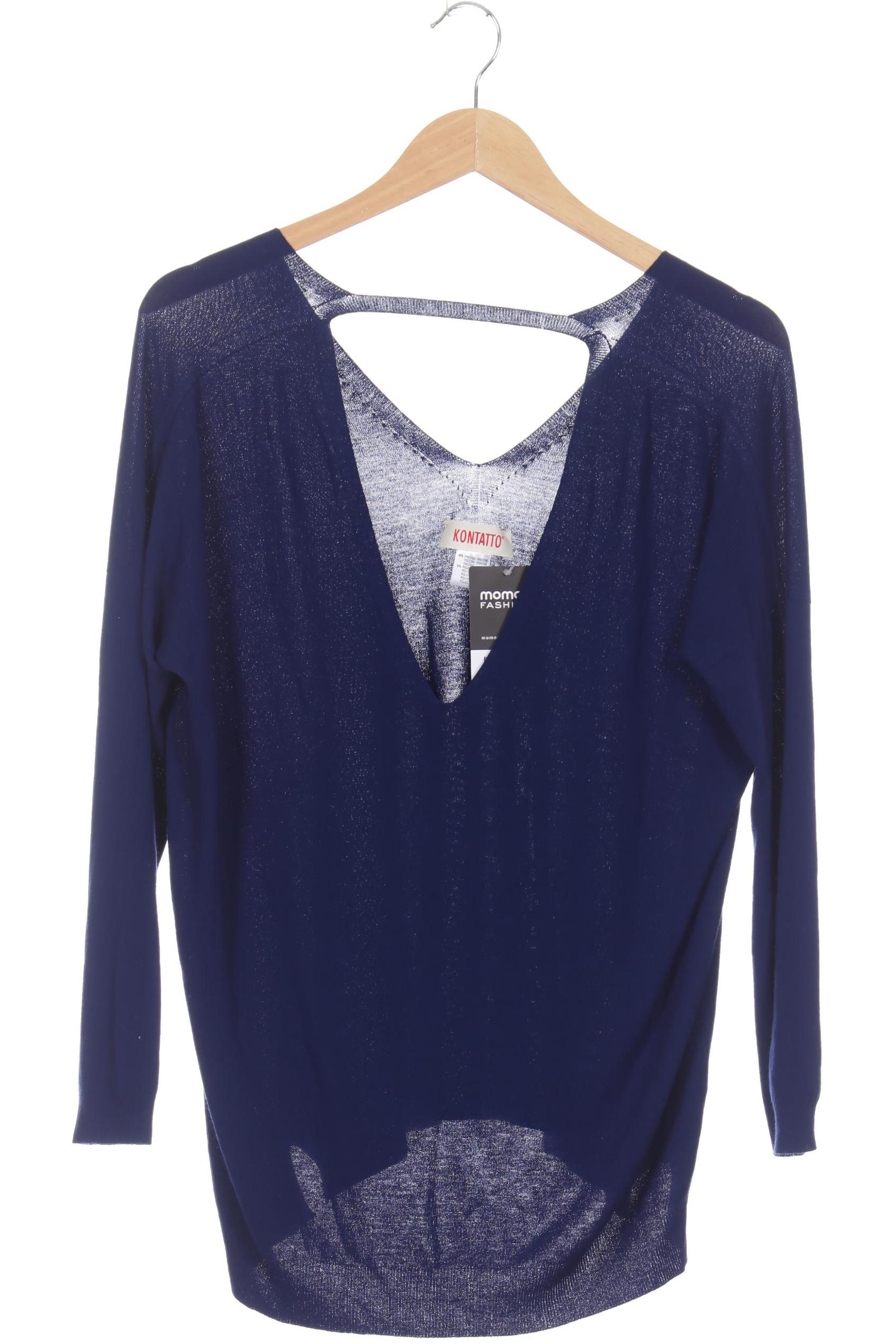 

Kontatto Damen Pullover, blau, Gr. 44