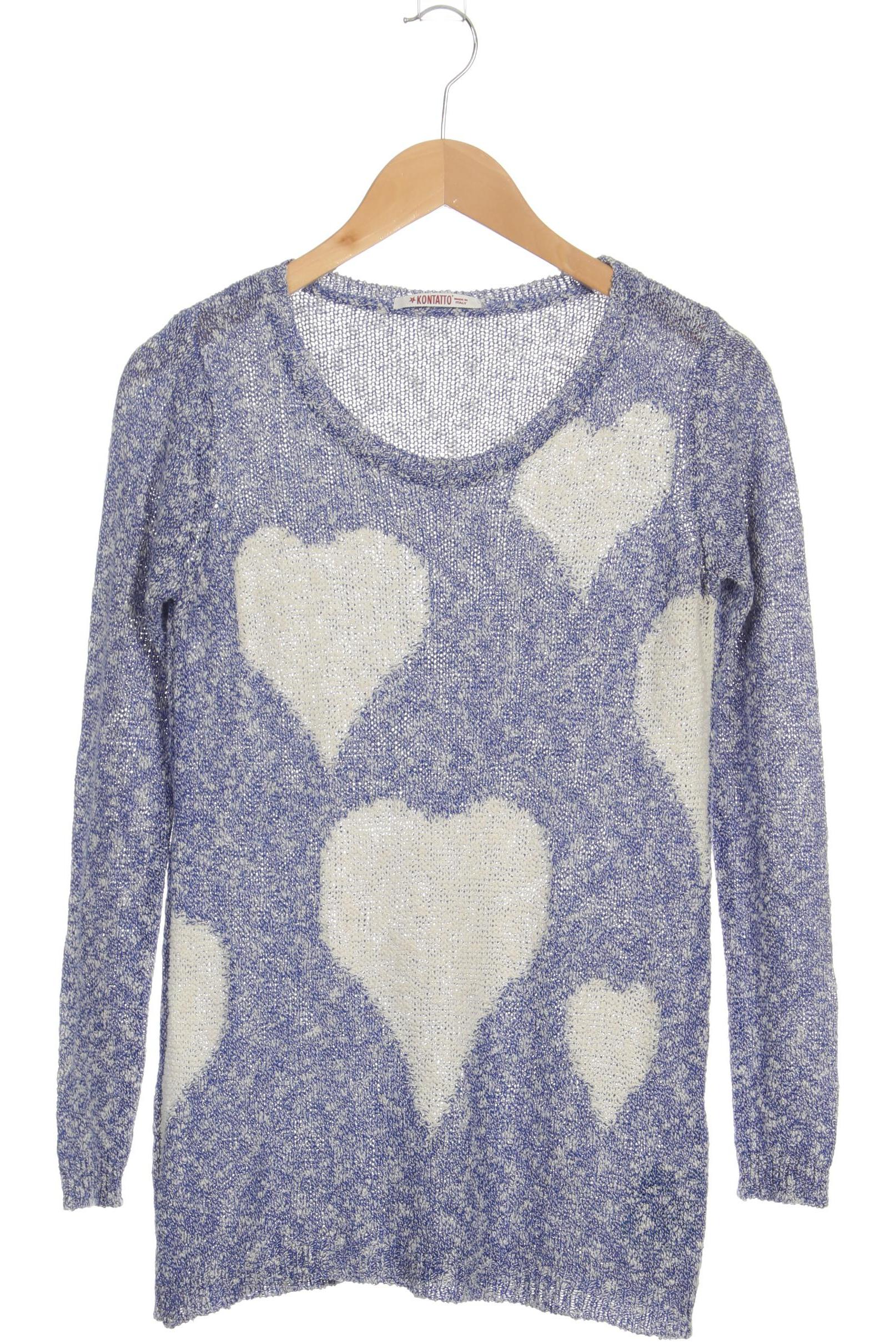 

Kontatto Damen Pullover, blau, Gr.