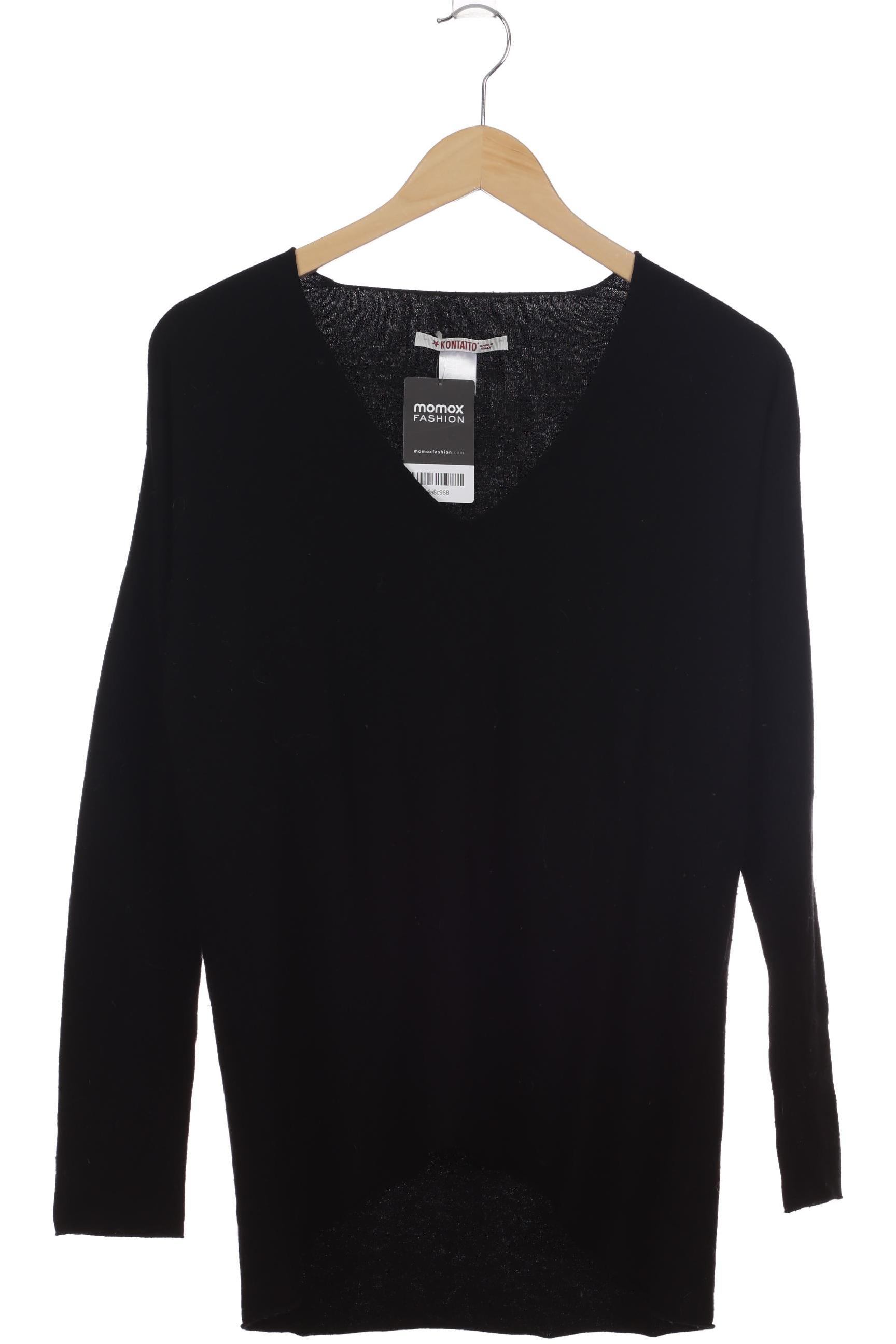 

Kontatto Damen Pullover, schwarz, Gr.