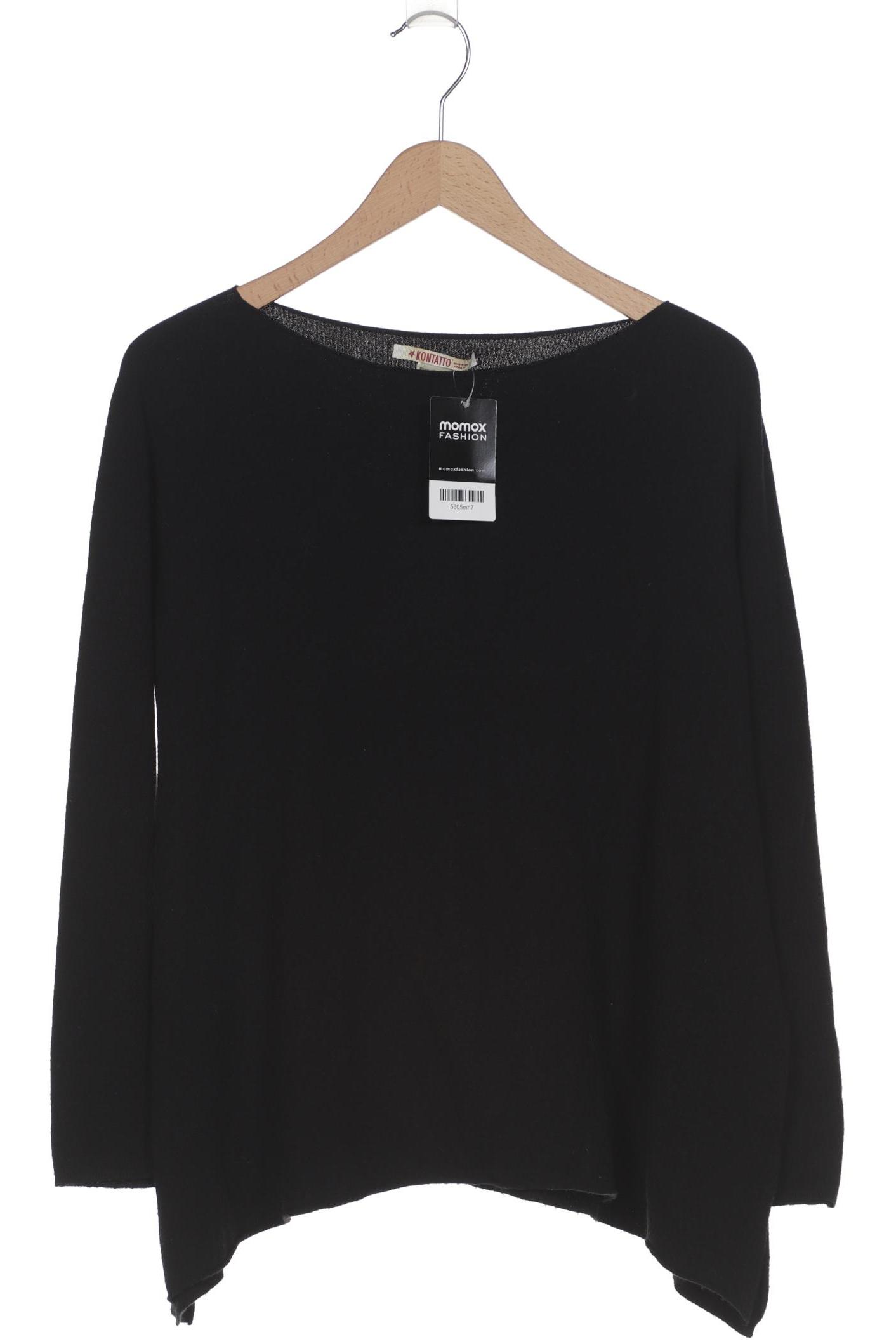 

Kontatto Damen Pullover, schwarz, Gr. 44