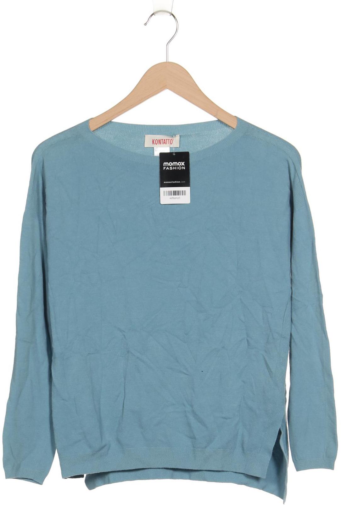 

Kontatto Damen Pullover, türkis, Gr. 38
