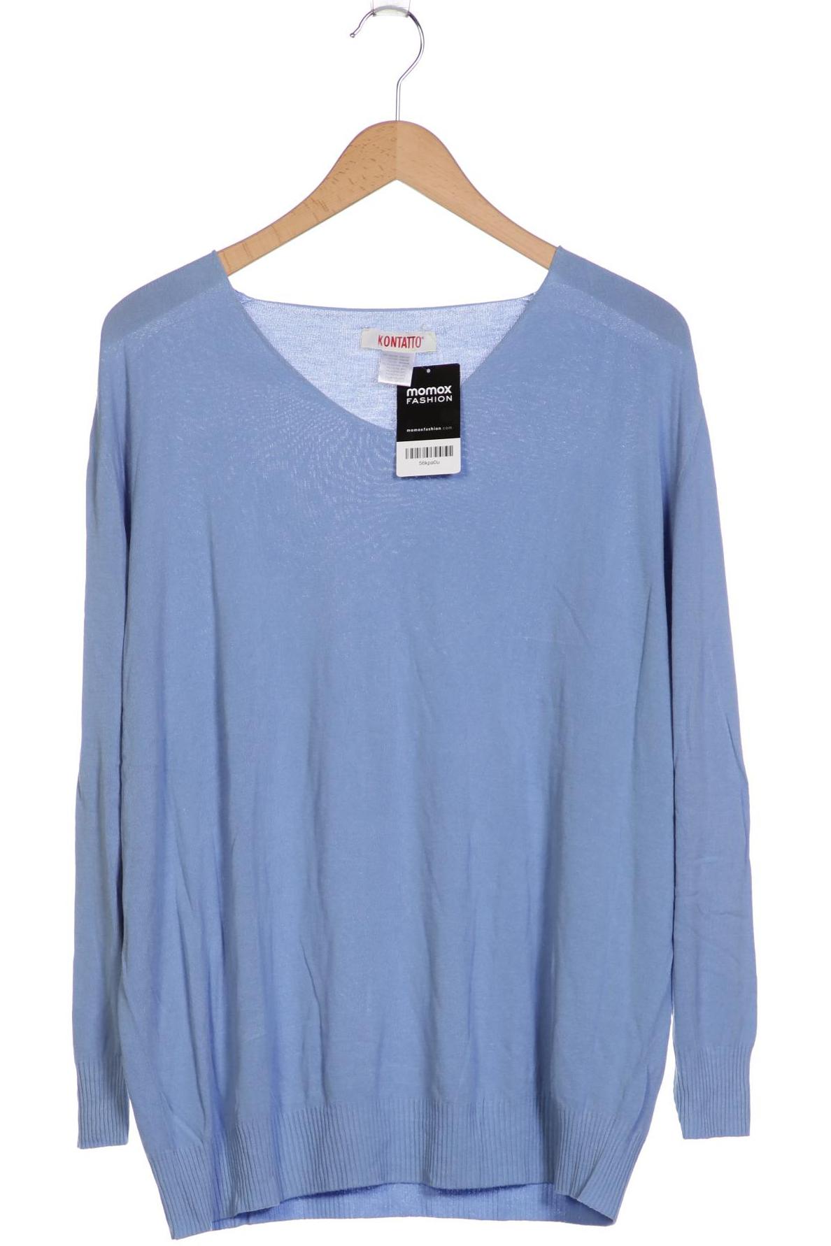 

Kontatto Damen Pullover, blau, Gr. 44