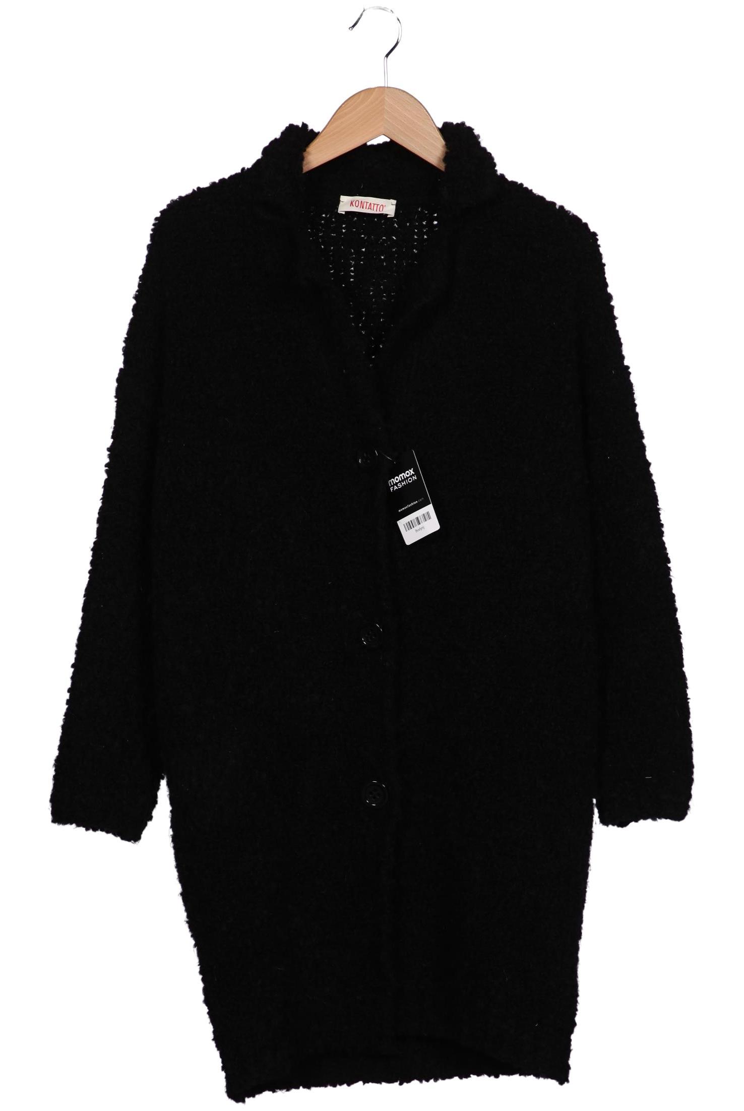 

Kontatto Damen Strickjacke, schwarz, Gr. 42
