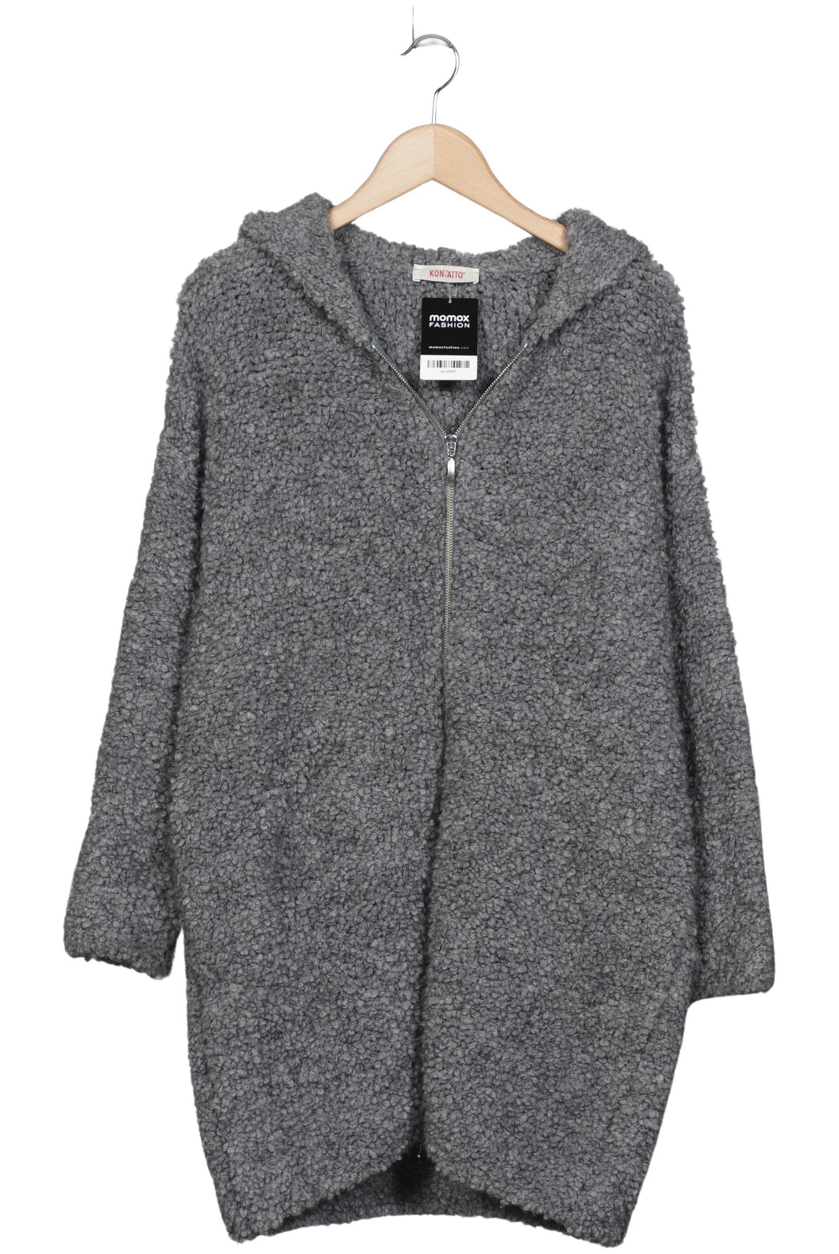 

Kontatto Damen Strickjacke, grau, Gr. 38