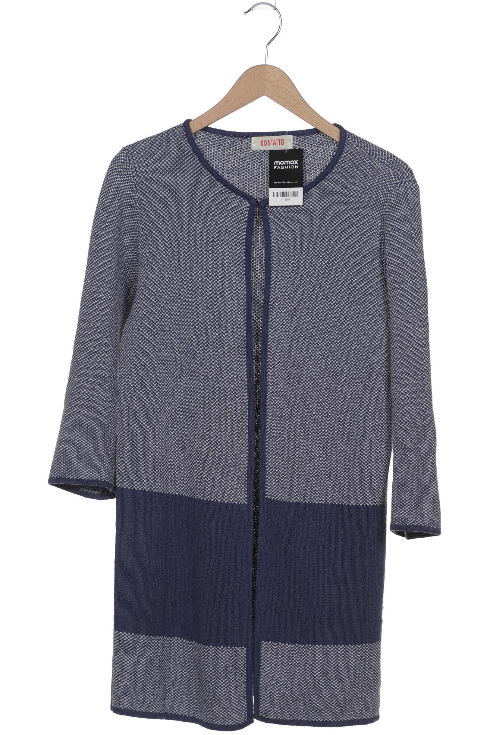 

Kontatto Damen Strickjacke, blau, Gr. 38