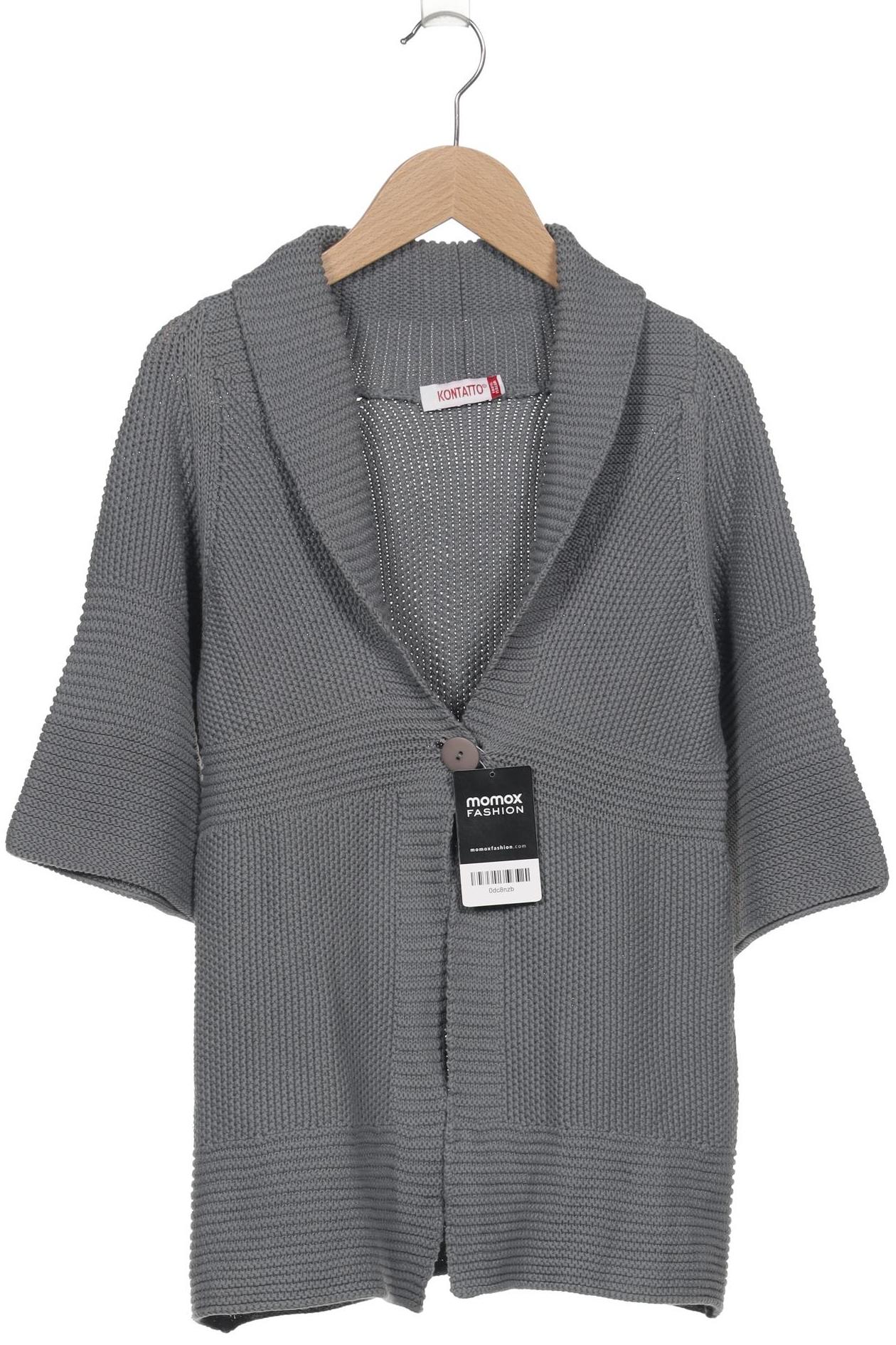 

Kontatto Damen Strickjacke, grau, Gr. 36