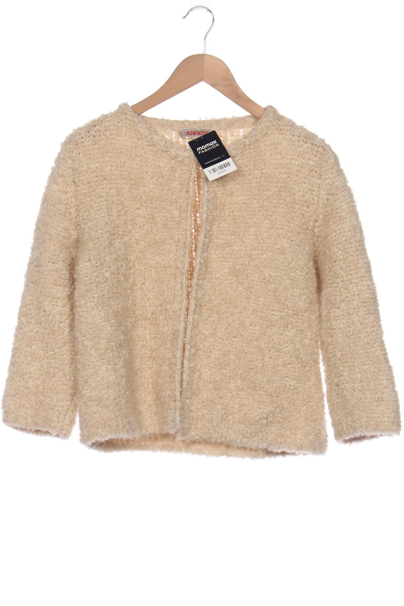 

Kontatto Damen Strickjacke, beige, Gr. 38