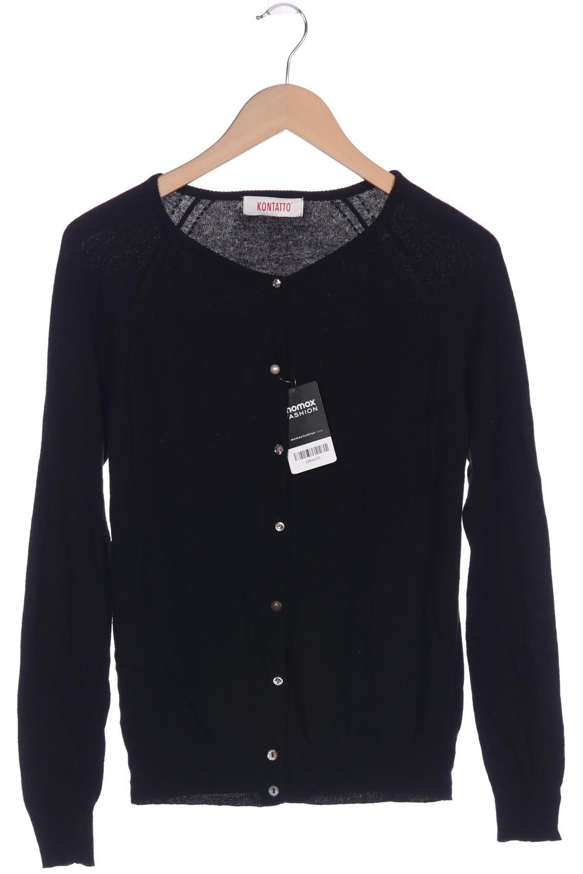 

Kontatto Damen Strickjacke, schwarz, Gr. 38