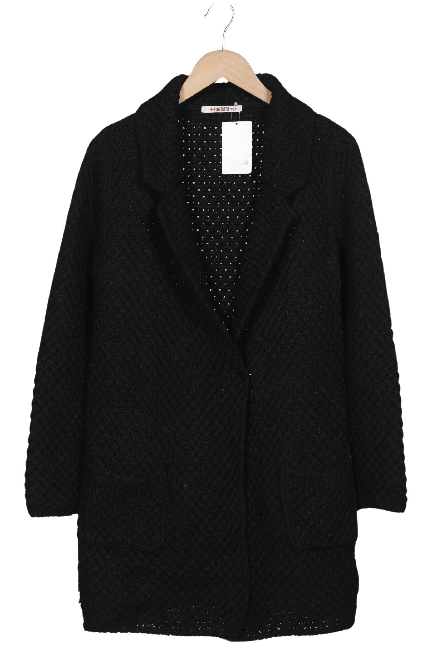 

Kontatto Damen Strickjacke, schwarz, Gr. 44