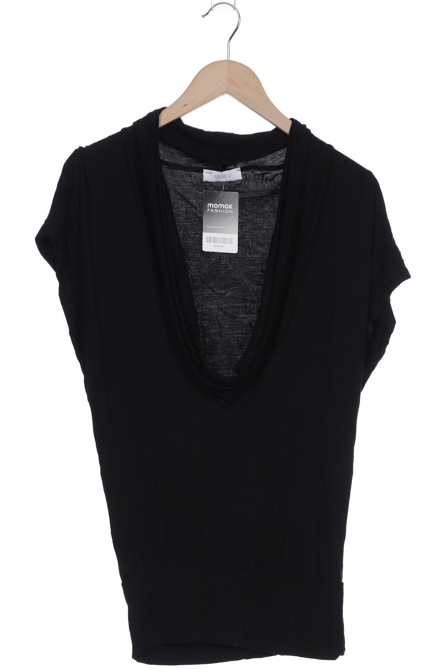

Kontatto Damen T-Shirt, schwarz, Gr. 36