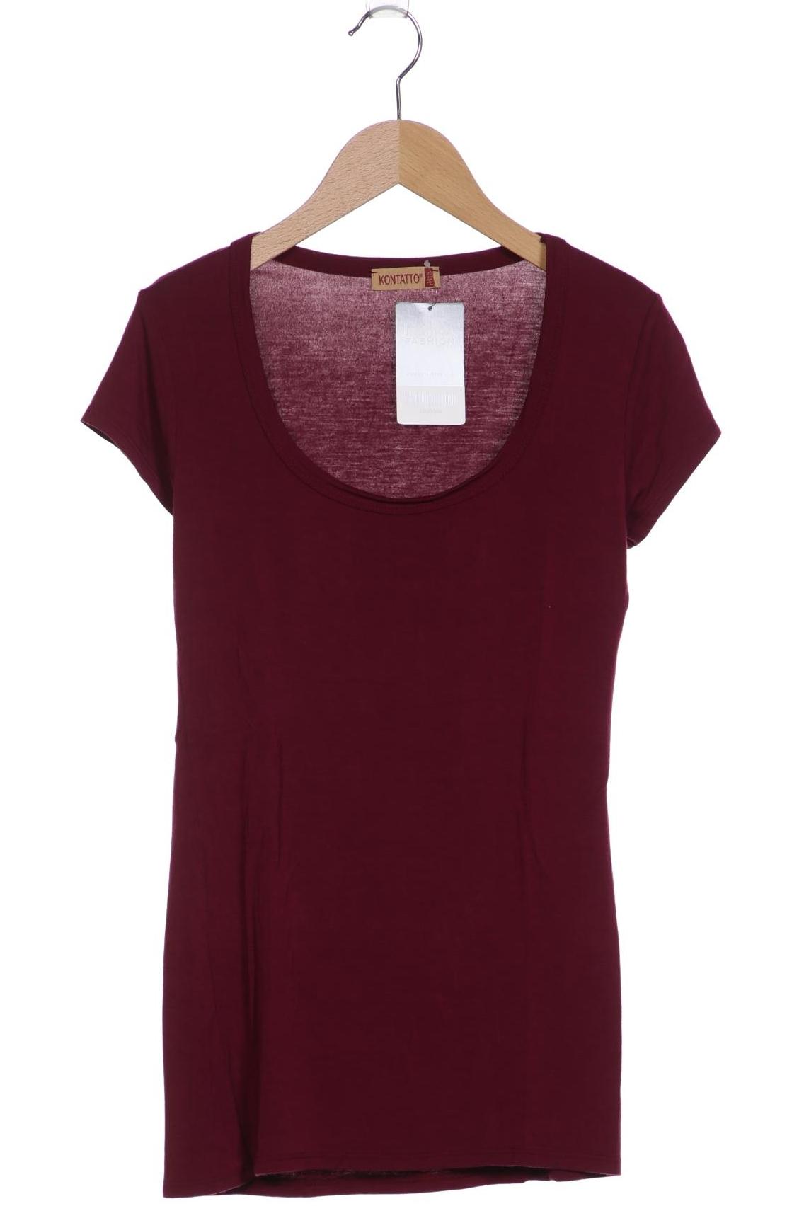 

Kontatto Damen T-Shirt, bordeaux, Gr. 38