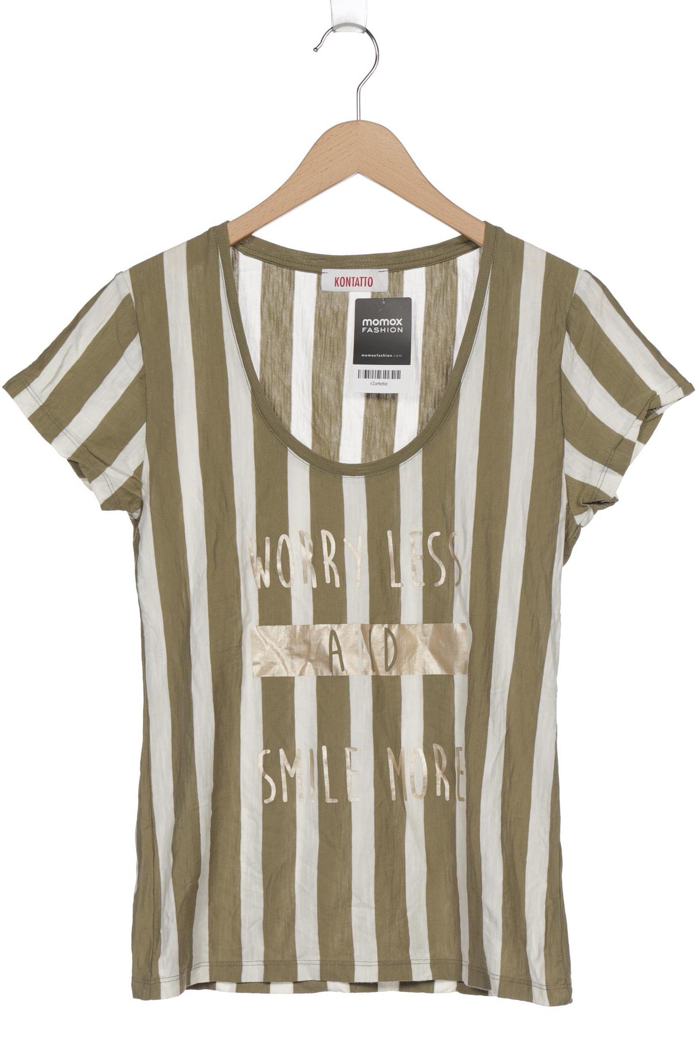 

Kontatto Damen T-Shirt, grün, Gr. 38