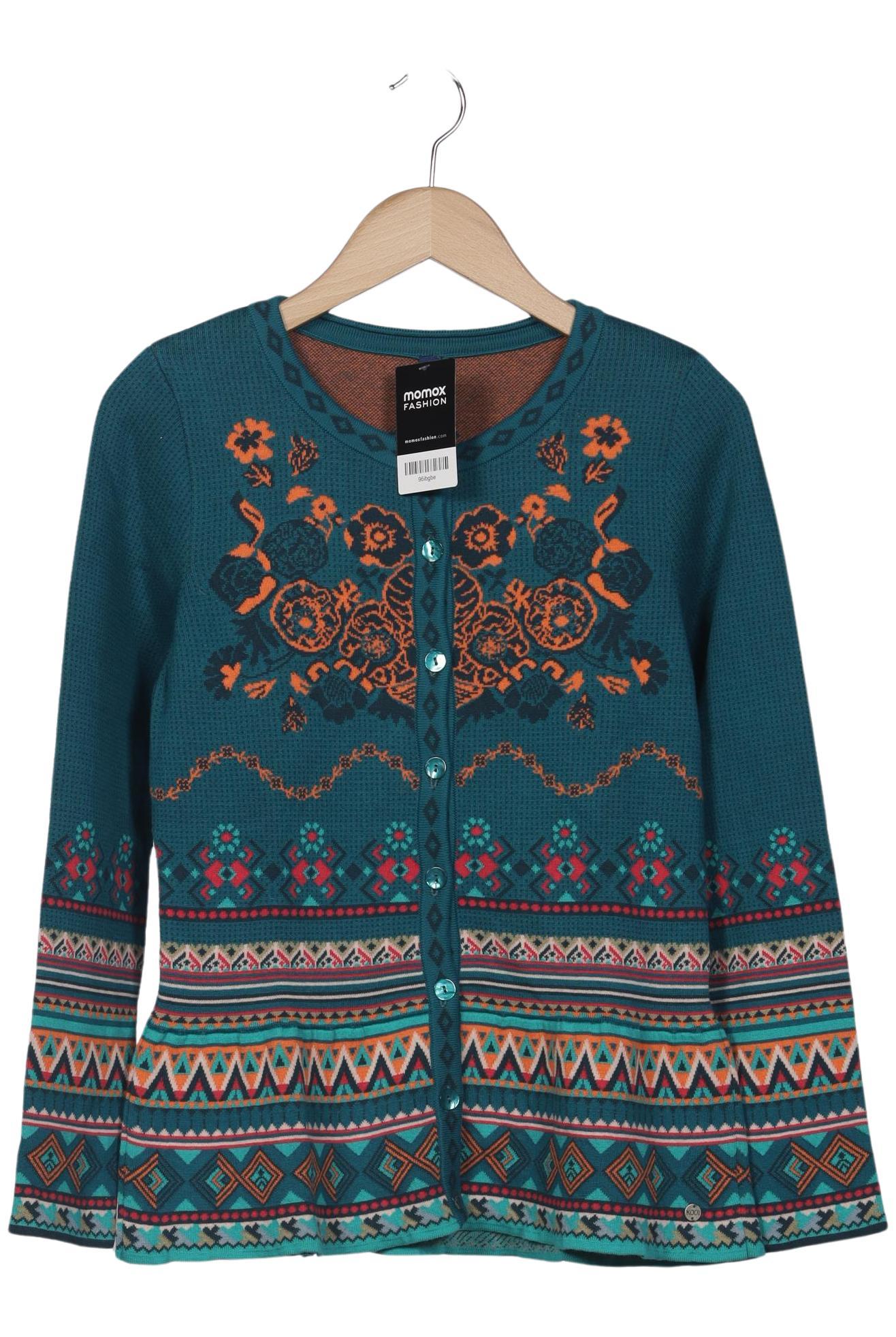 

Kooi Damen Strickjacke, grün, Gr. 40