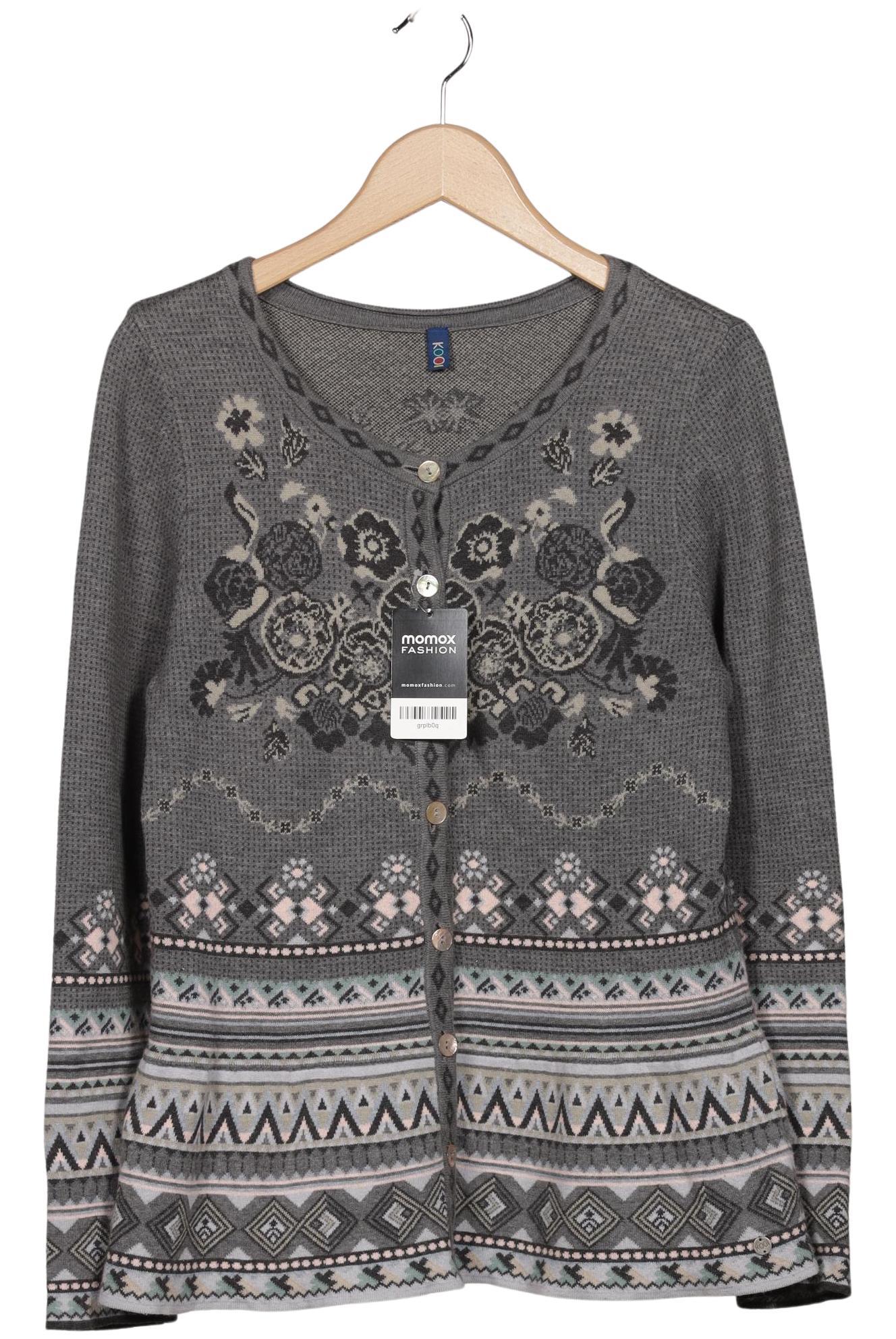 

Kooi Damen Strickjacke, grau, Gr. 40