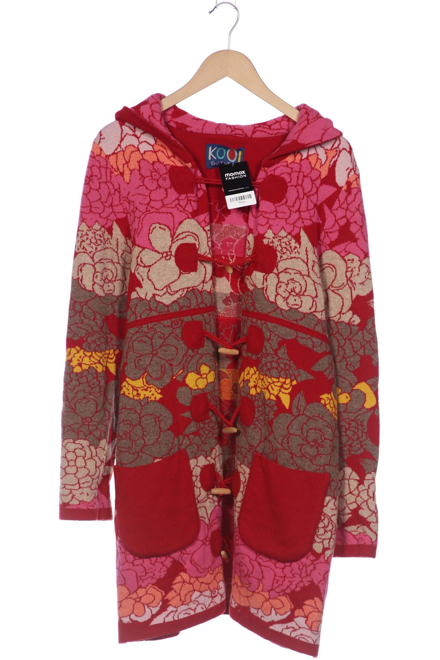 

Kooi Damen Strickjacke, rot, Gr. 44