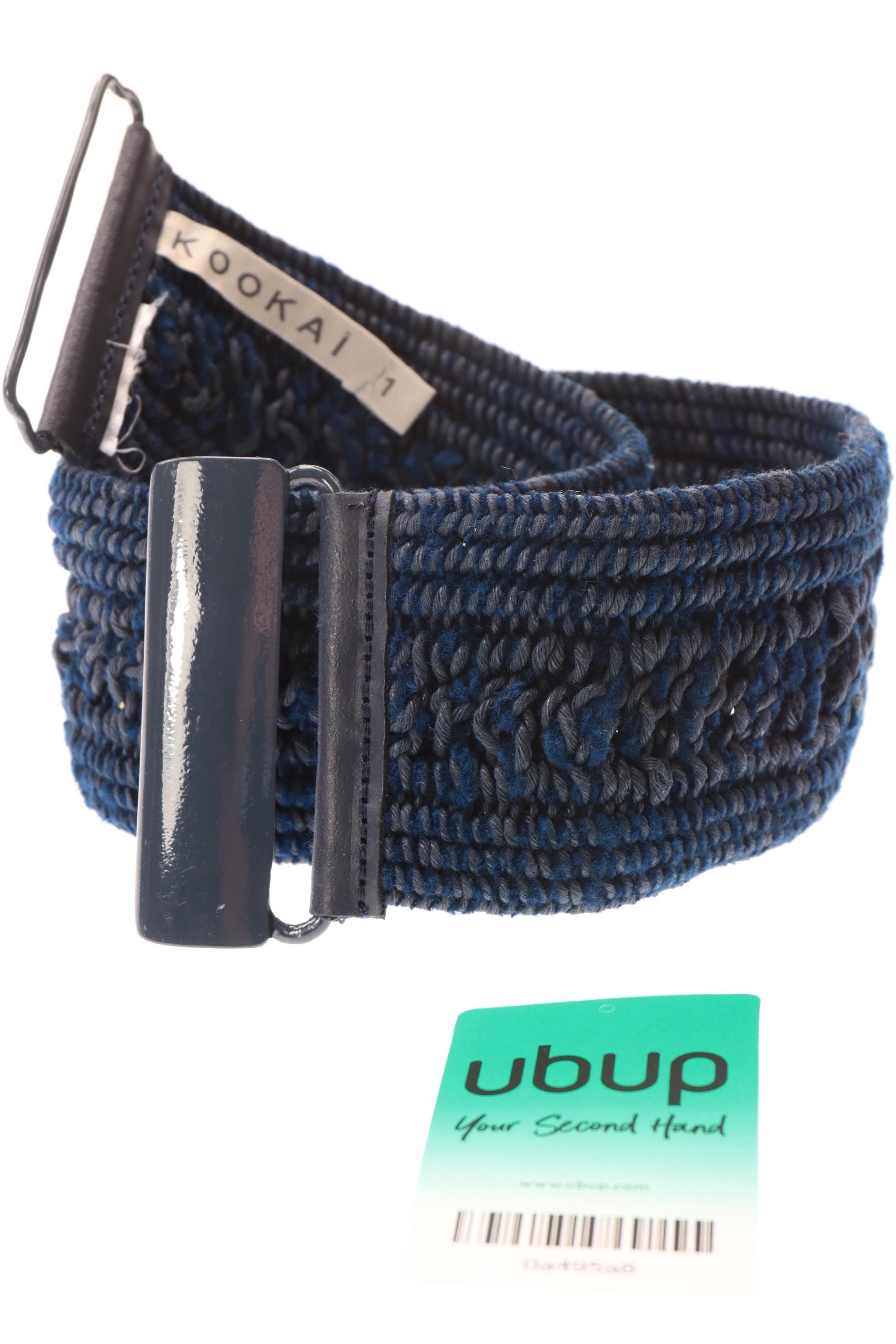

Kookai Damen Gürtel, marineblau, Gr. 70