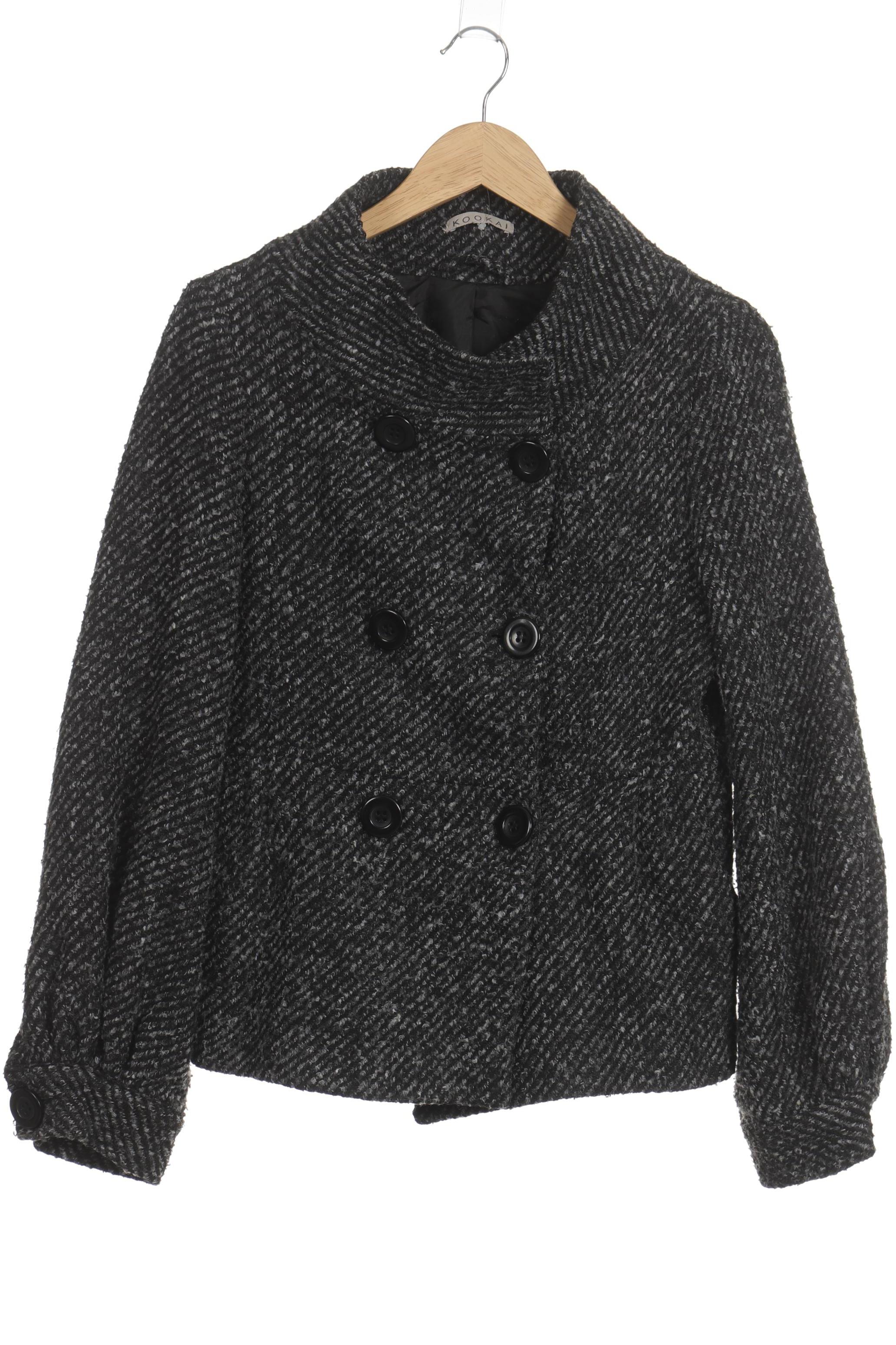 

Kookai Damen Jacke, schwarz, Gr. 38