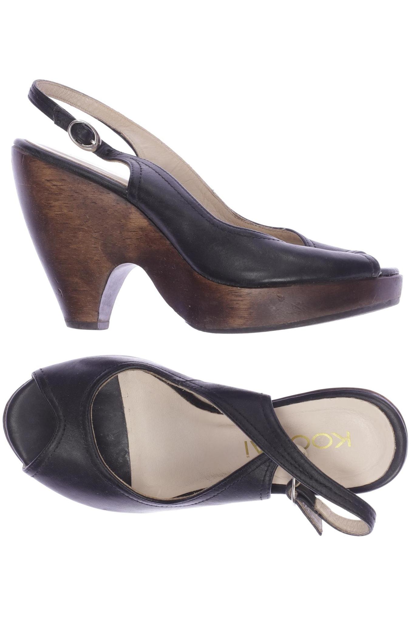 

Kookai Damen Sandale, schwarz, Gr. 38