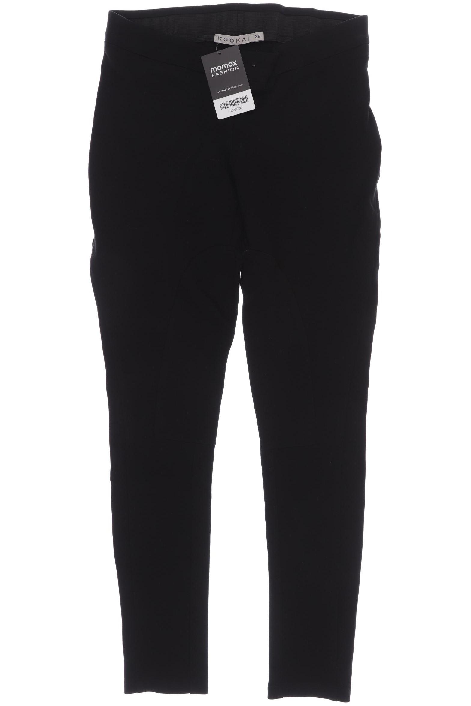 

Kookai Damen Stoffhose, schwarz, Gr. 36