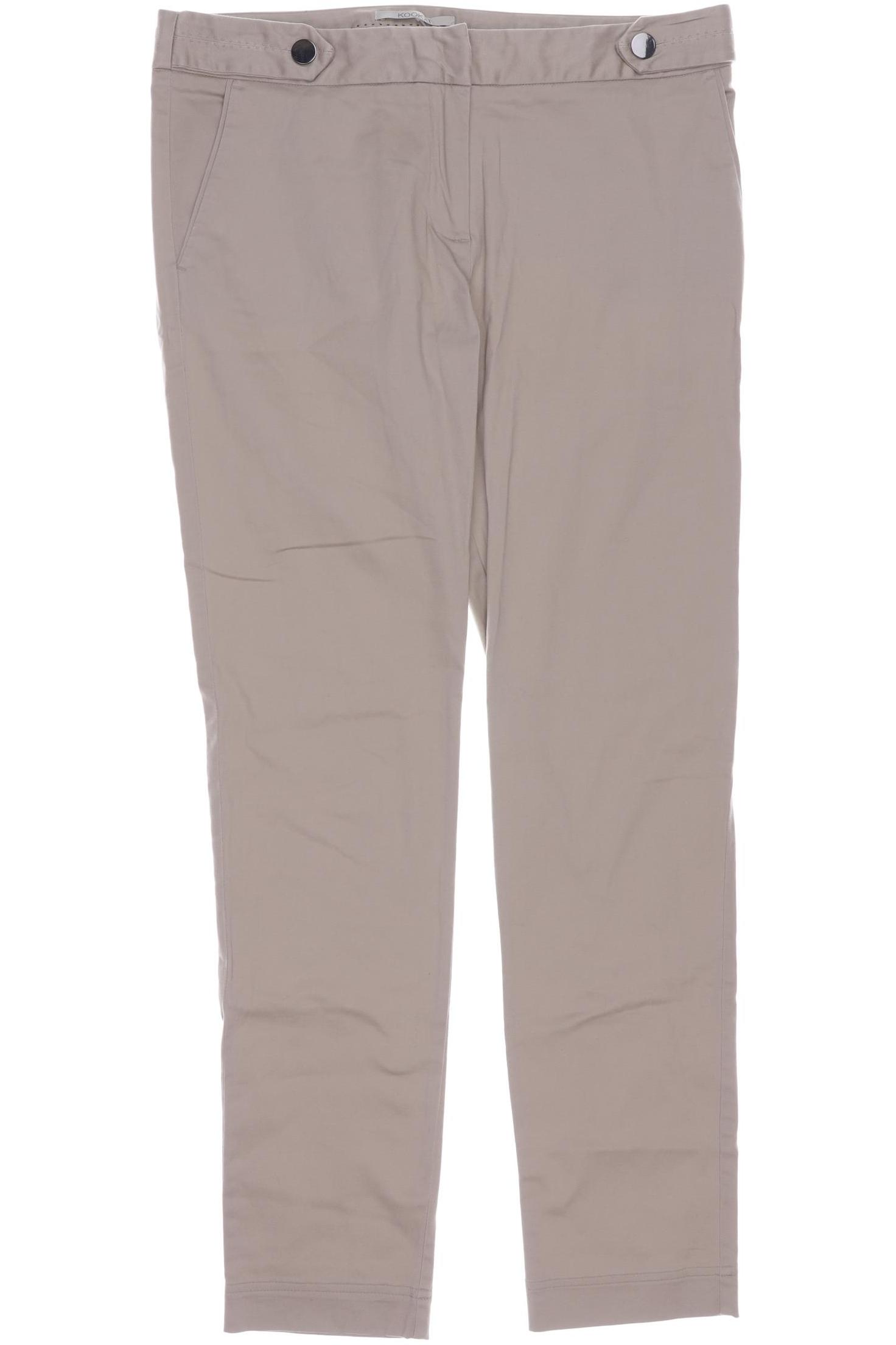 

Kookai Damen Stoffhose, beige, Gr. 38