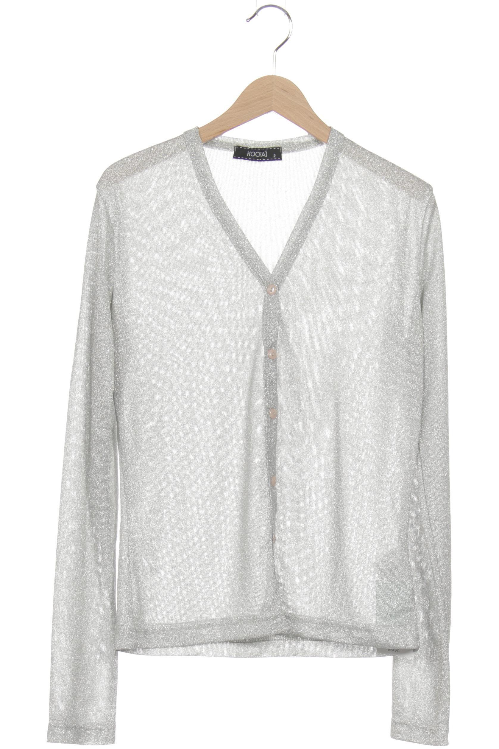 

Kookai Damen Strickjacke, silber, Gr.