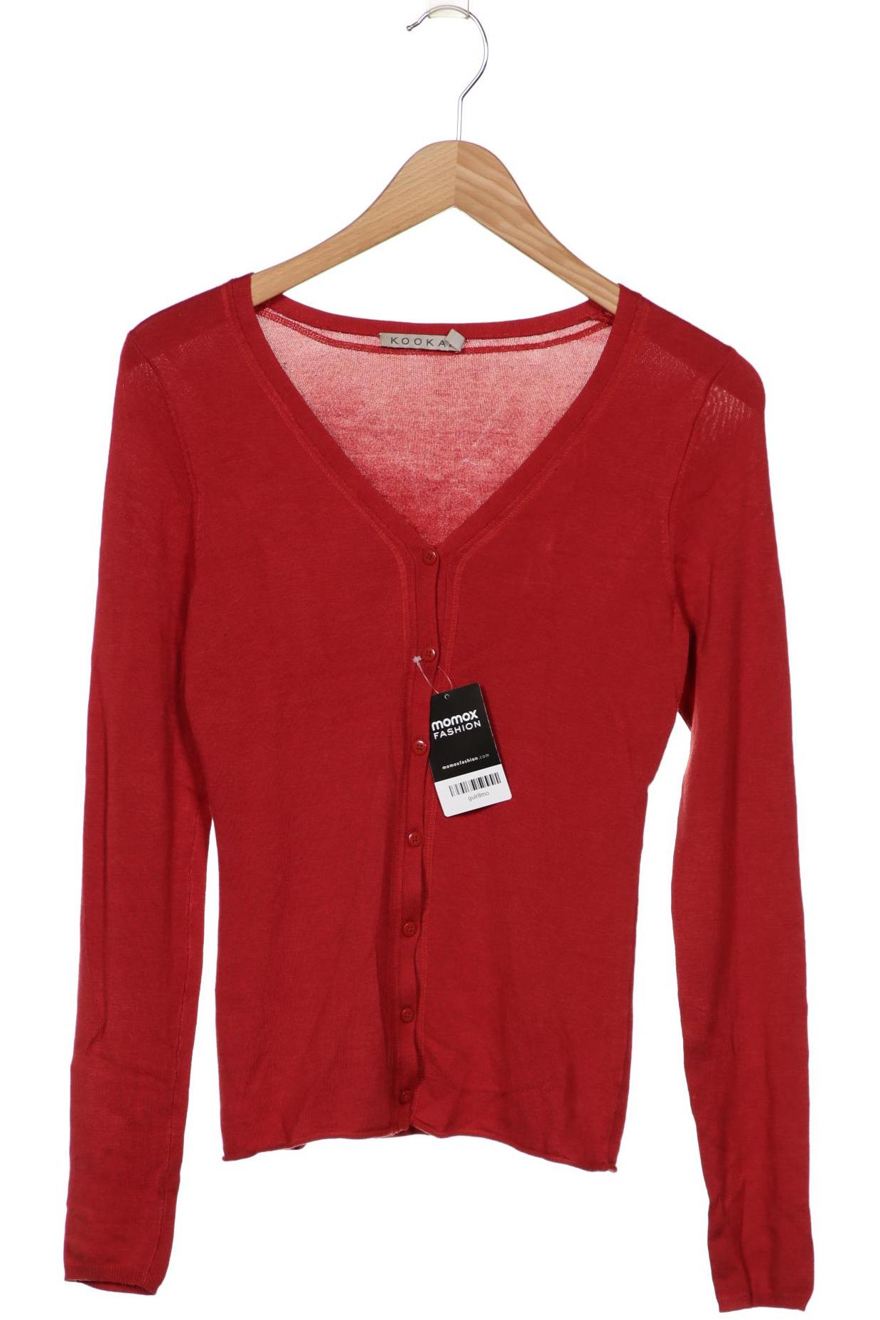 

Kookai Damen Strickjacke, bordeaux, Gr. 36