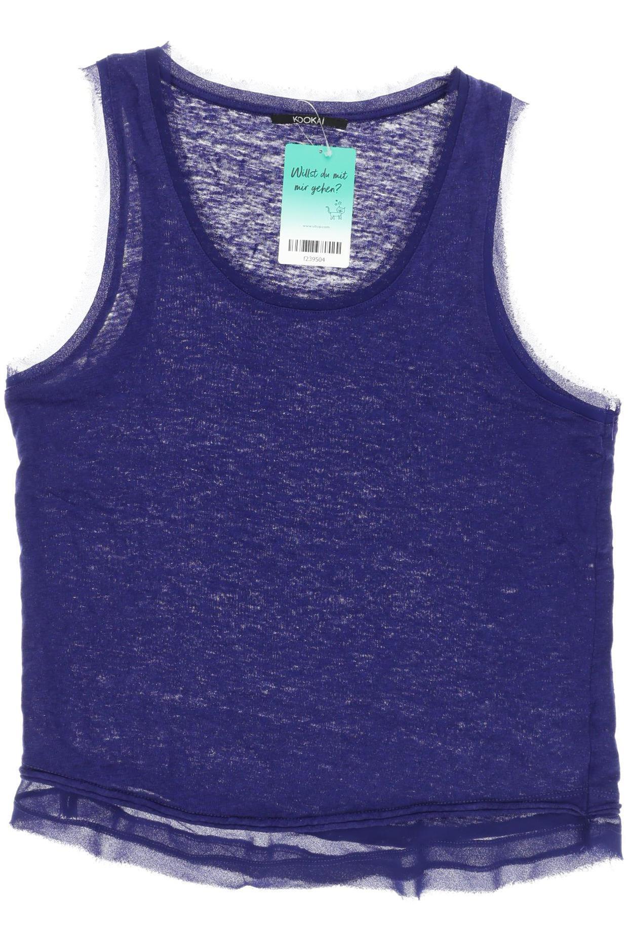 

Kookai Damen Top, blau, Gr.